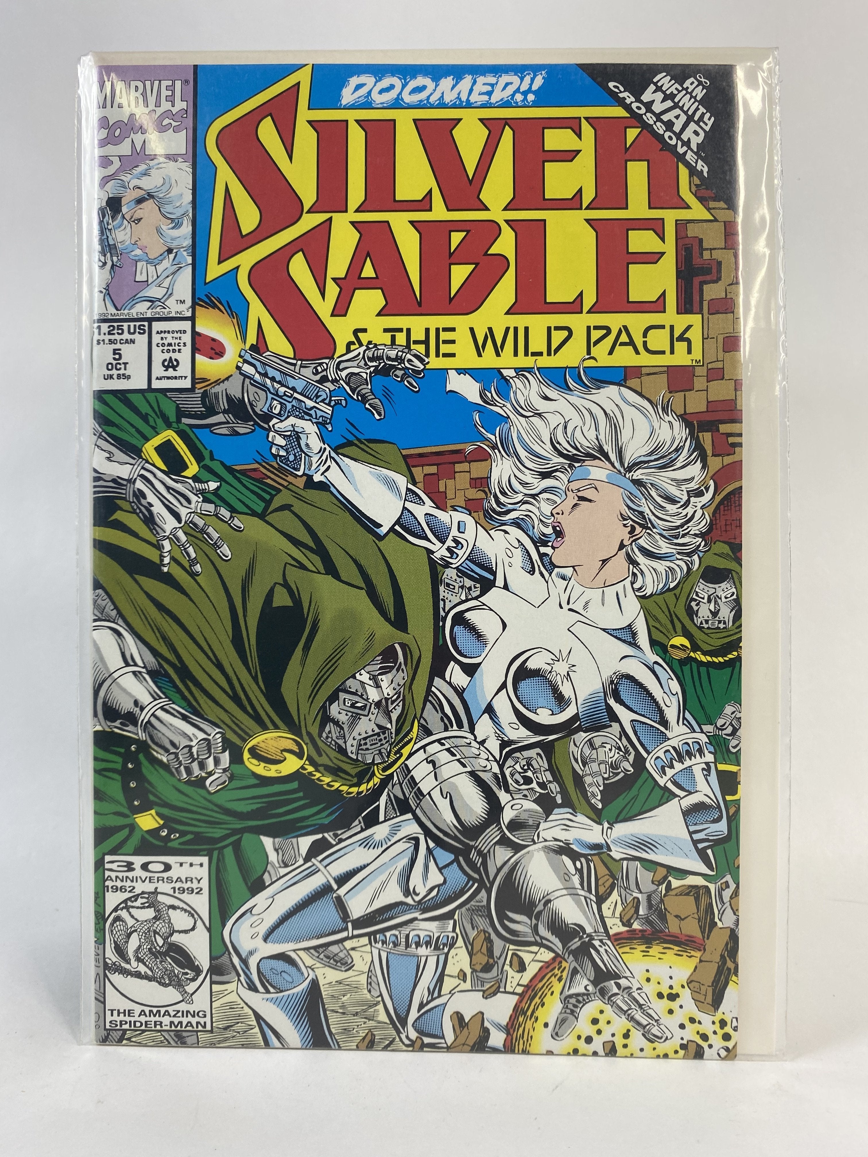 Silver Sable and the wild pack 5 oct 1992 Marvel comics