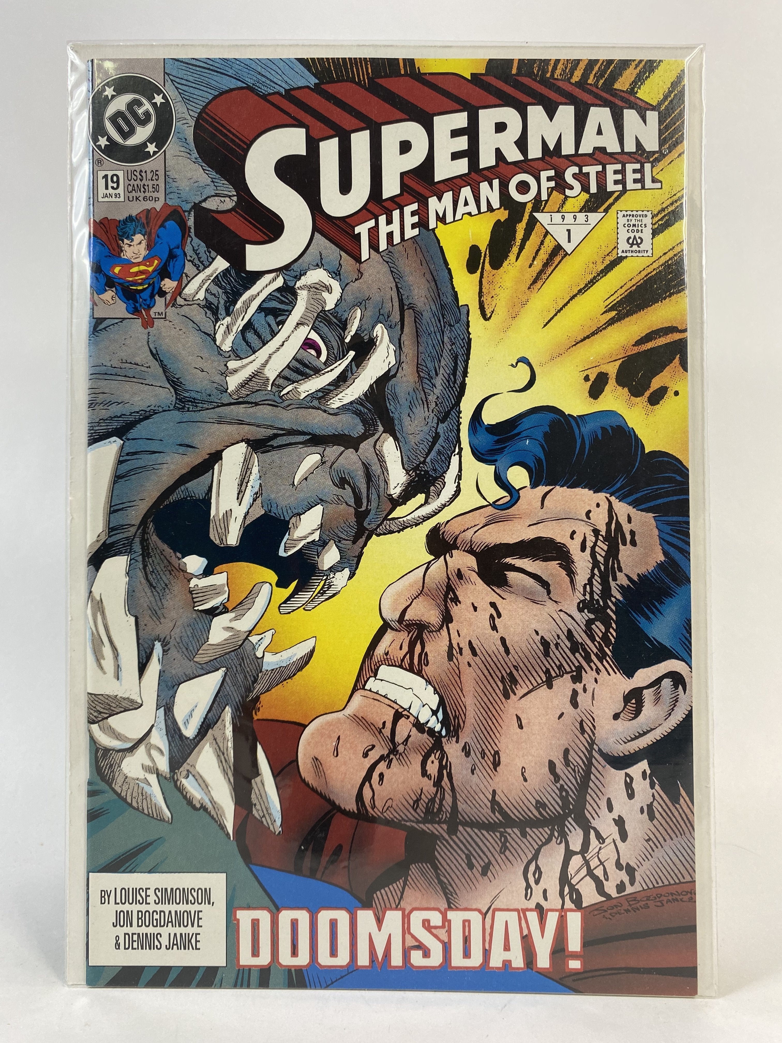 Superman the man of steel 19 jan 1993 DC COMICS