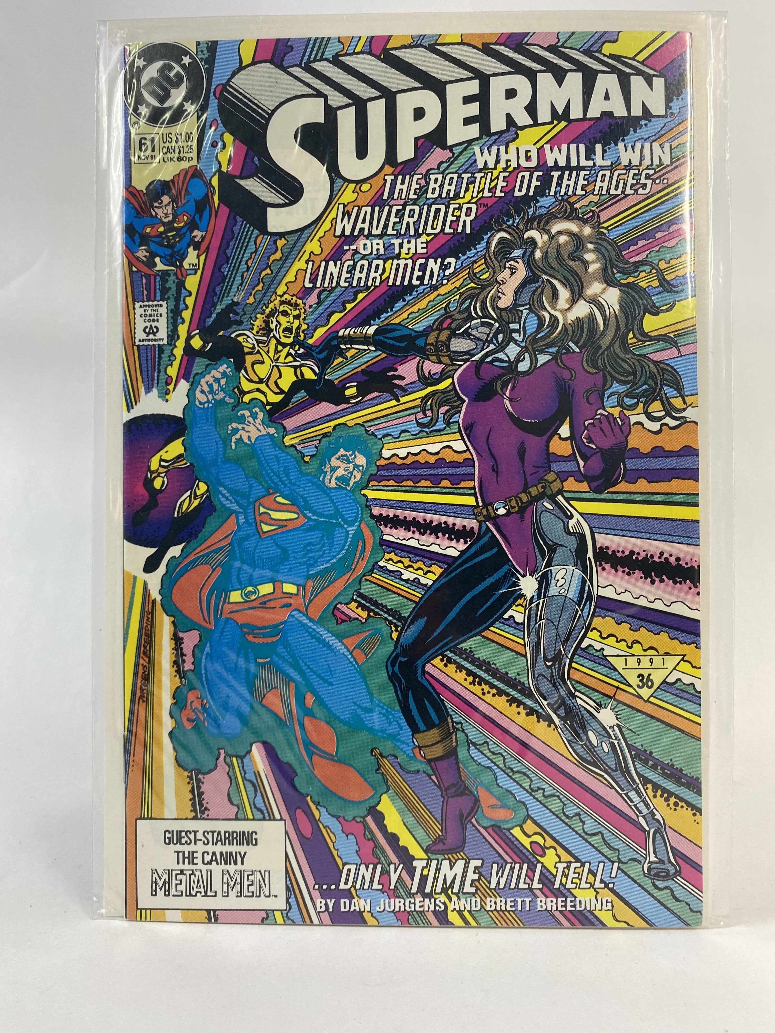 Superman Who will win 61 Nov 1991 DC COMCS