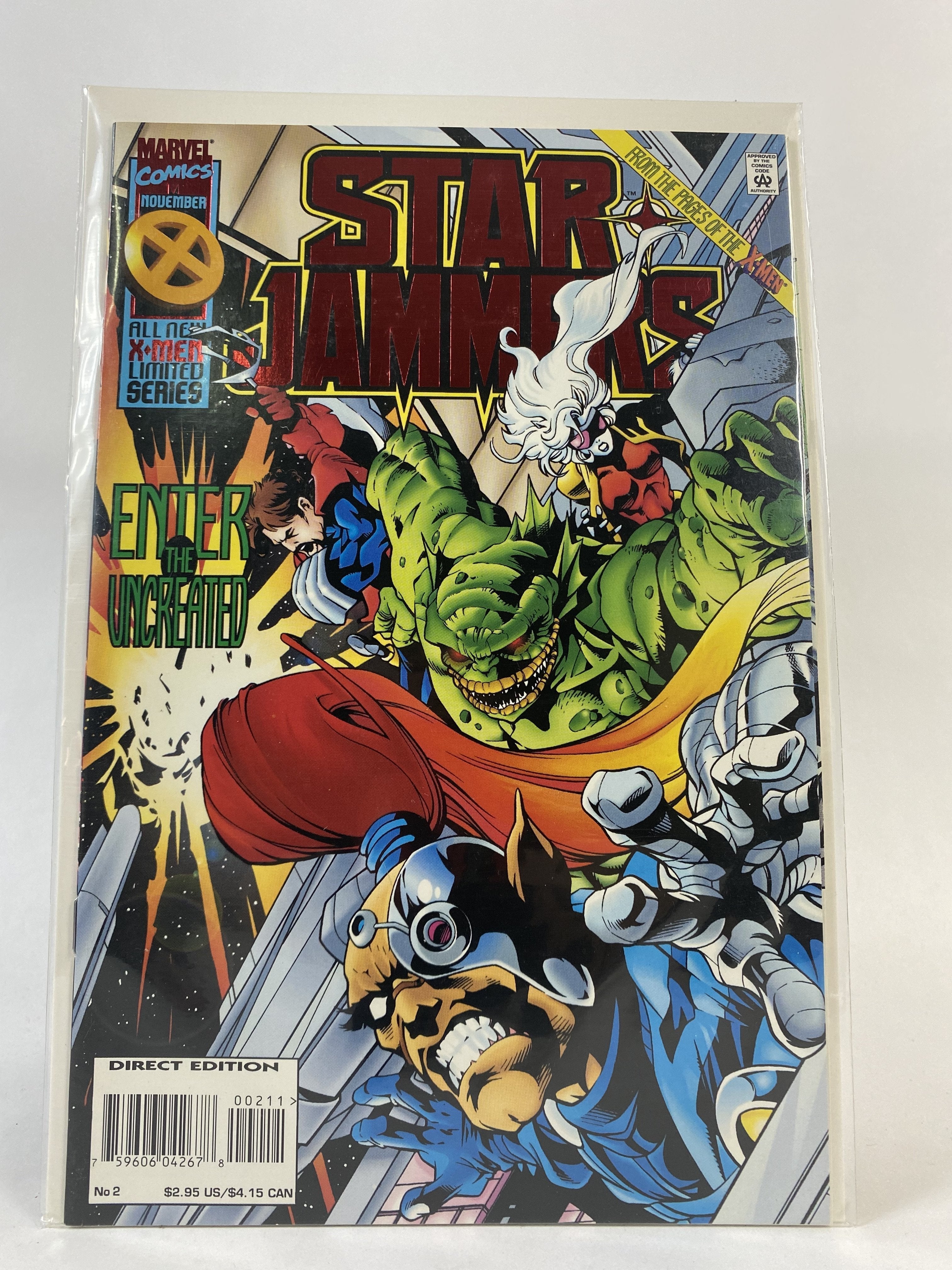 Star Jammers Enter the uncreated no.2 XMEN Series Marvel Comics