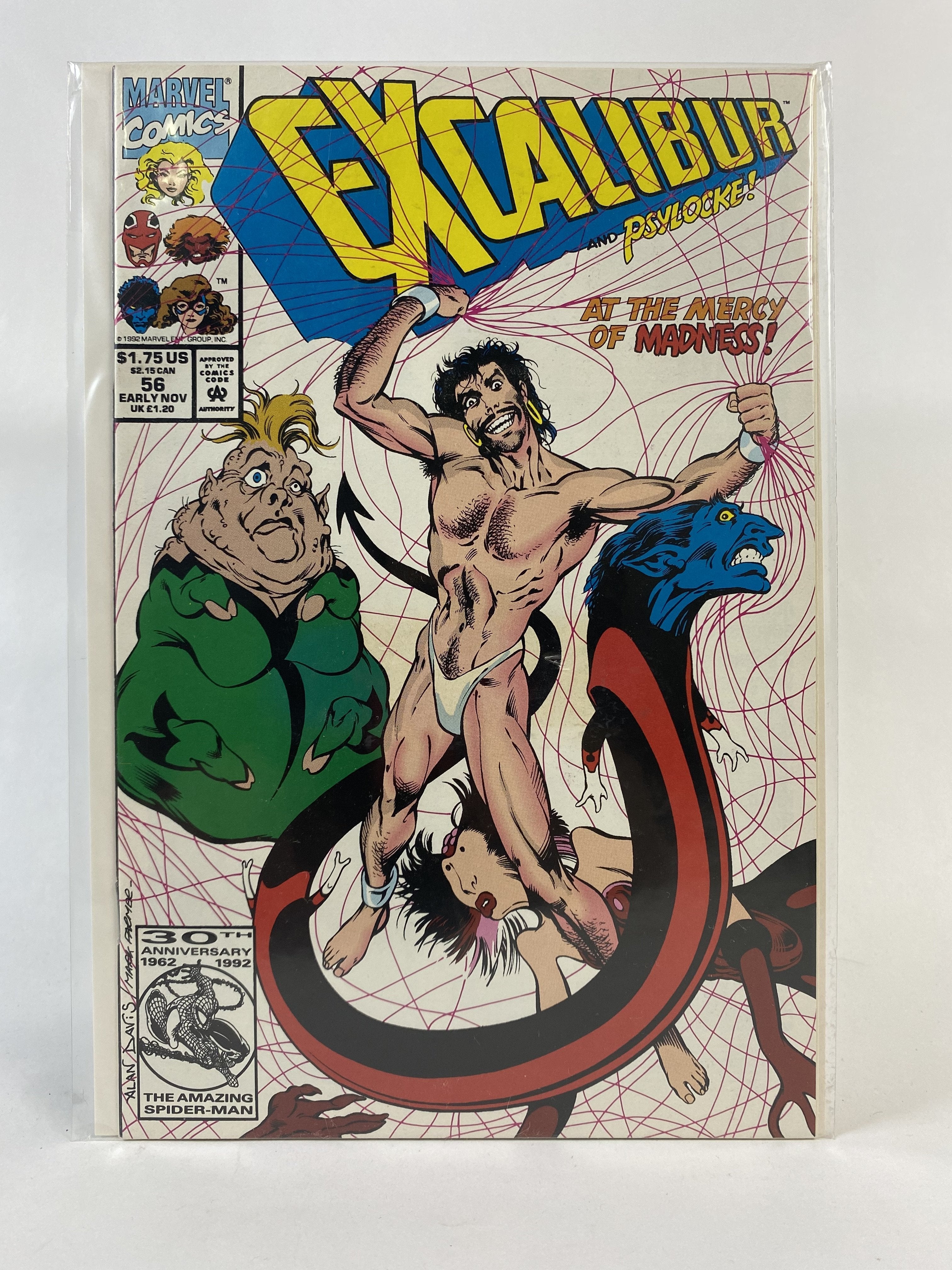 Excalibur psylocke 56 early Nov Marvel Comics