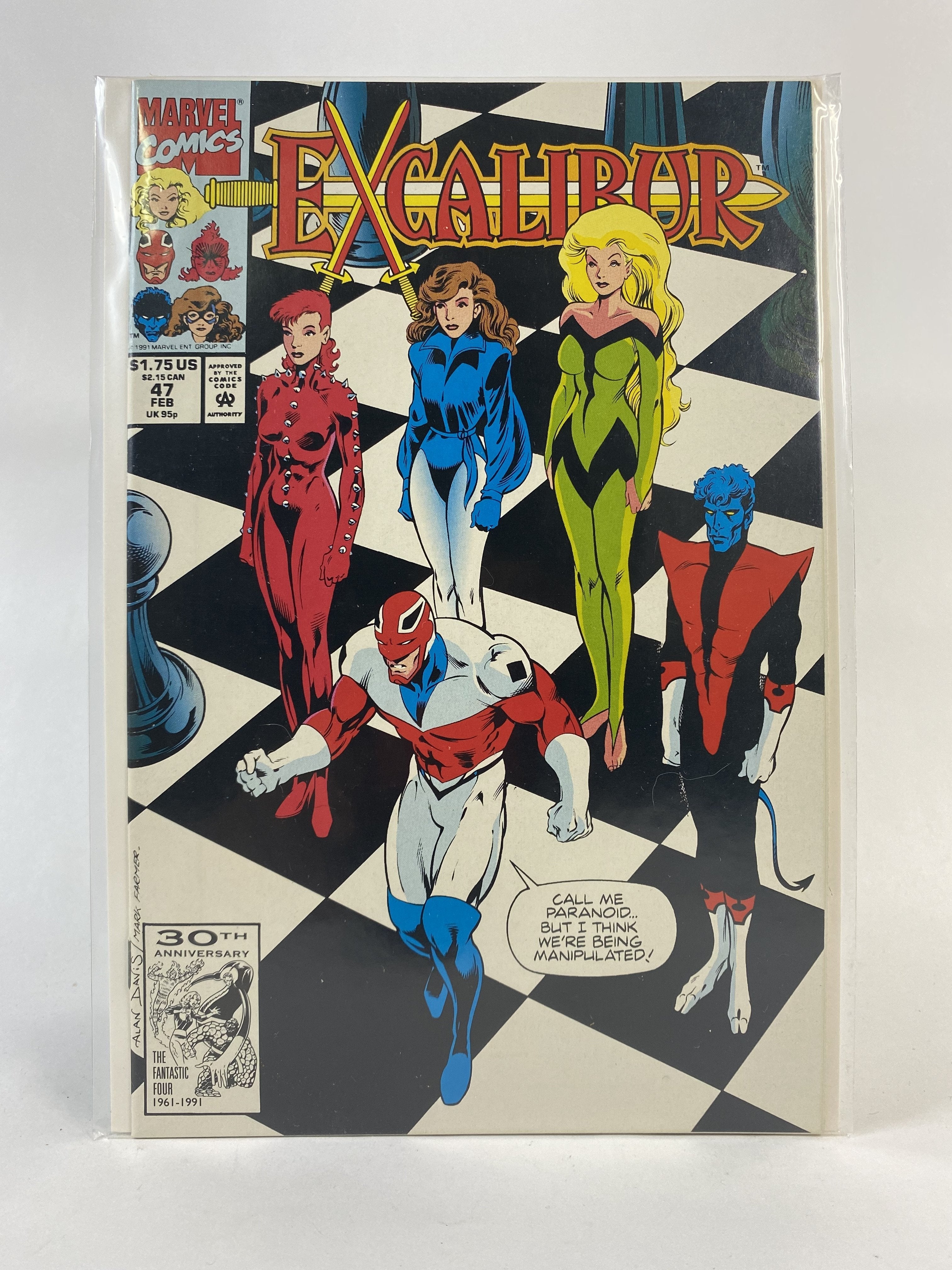 Excalibur 47 Feb Marvel Comics