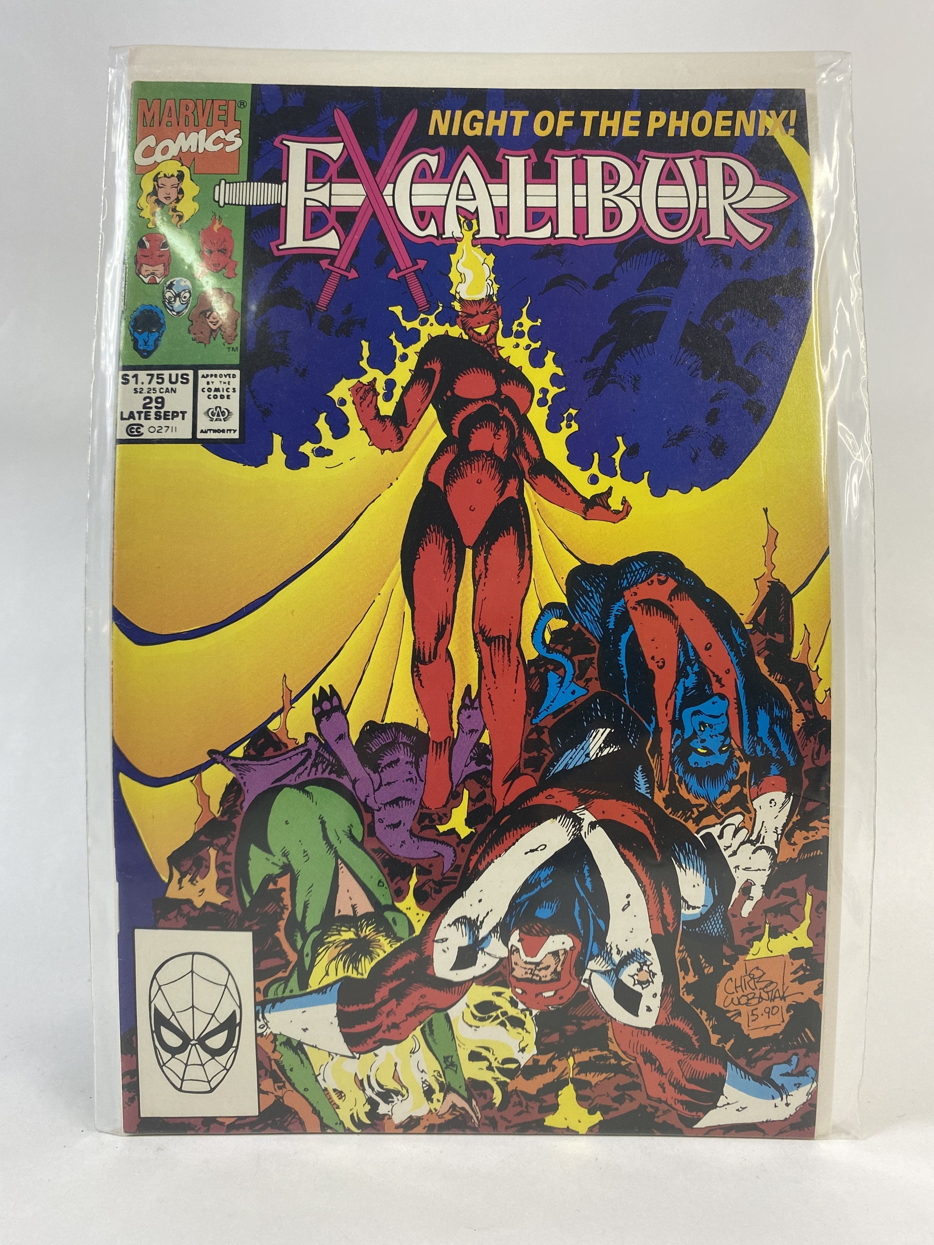 Night of the Phoenix! Excalibur 29 Late sept Marvel Comics