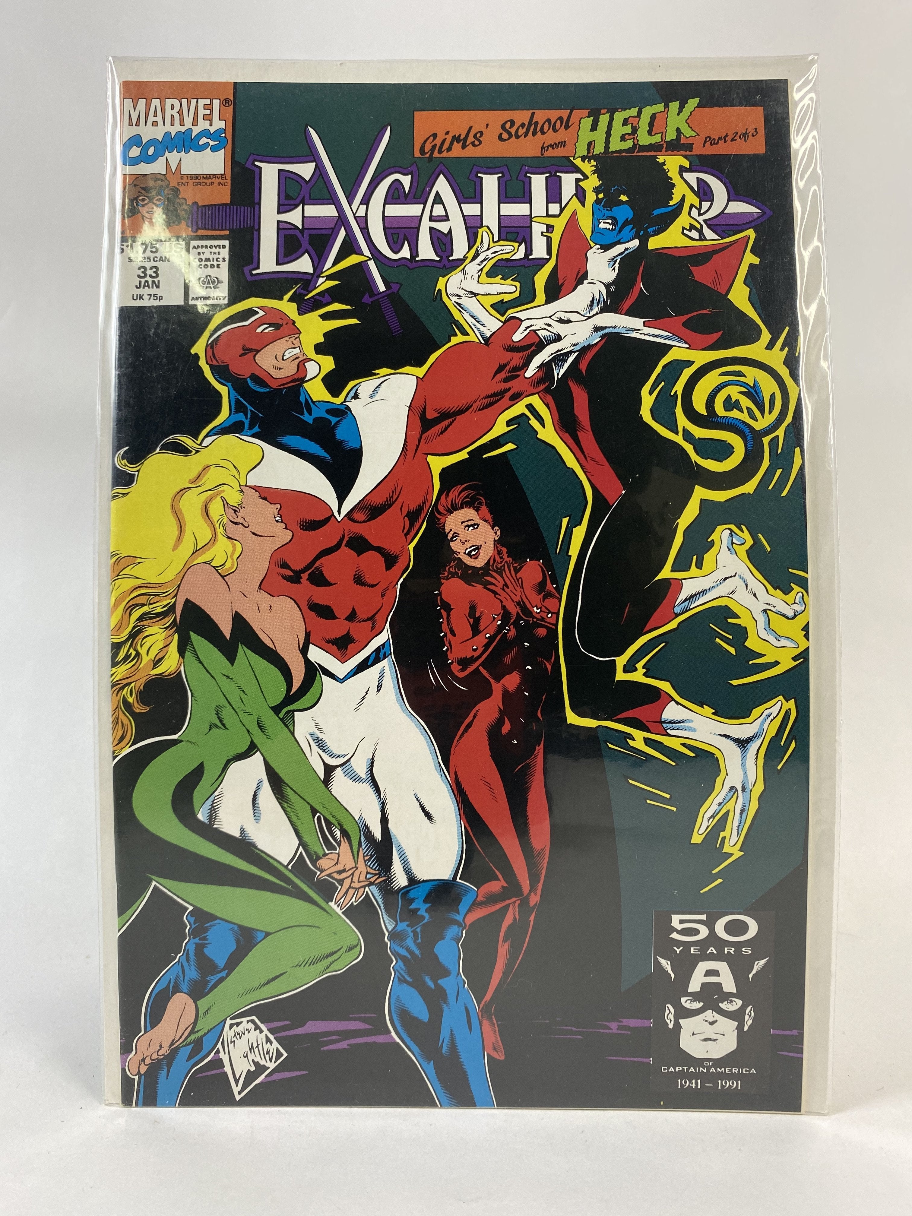 Excalibur 33 Jan Marvel Comics