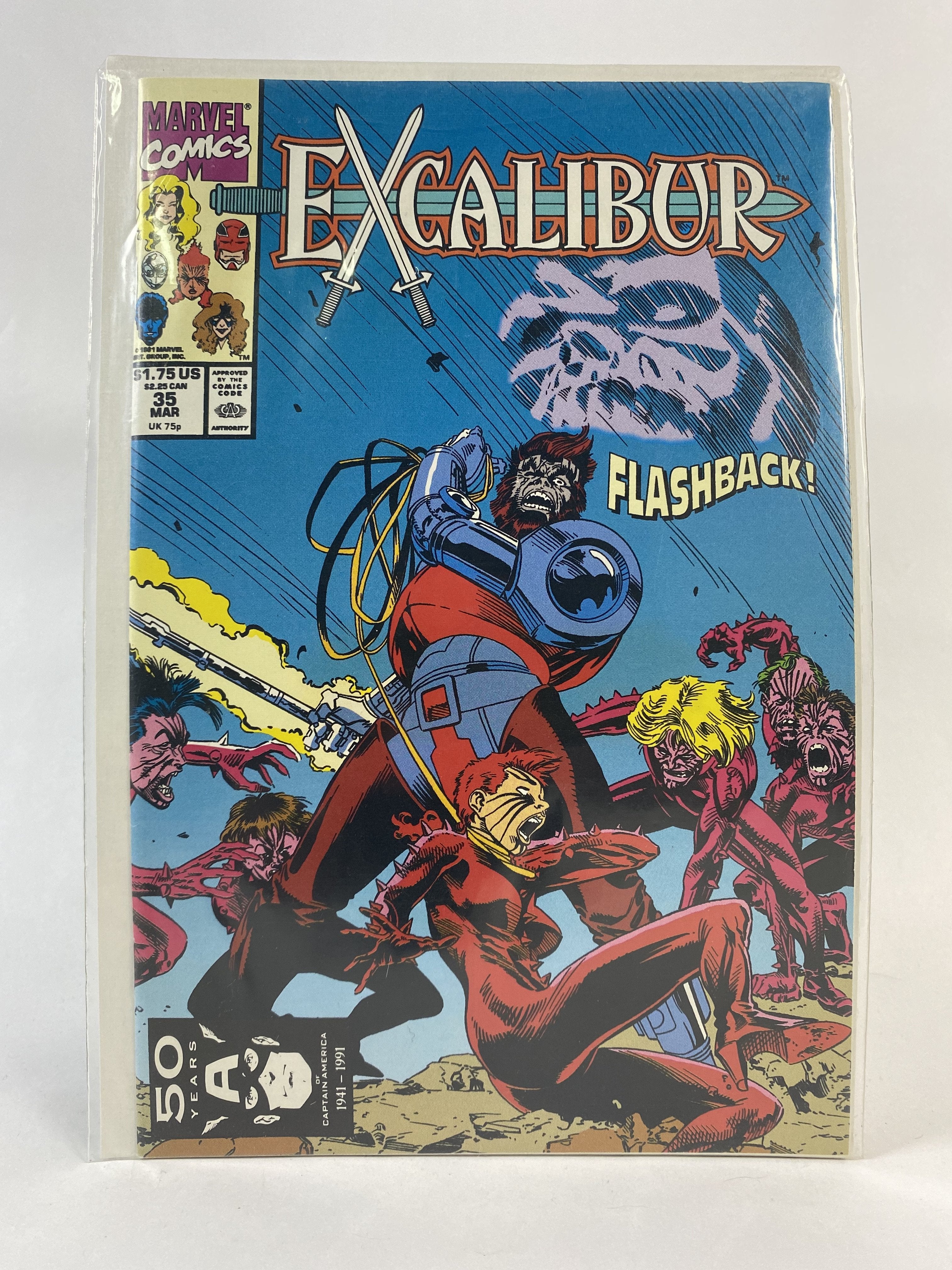 Excalibur 35 Mar Marvel Comics