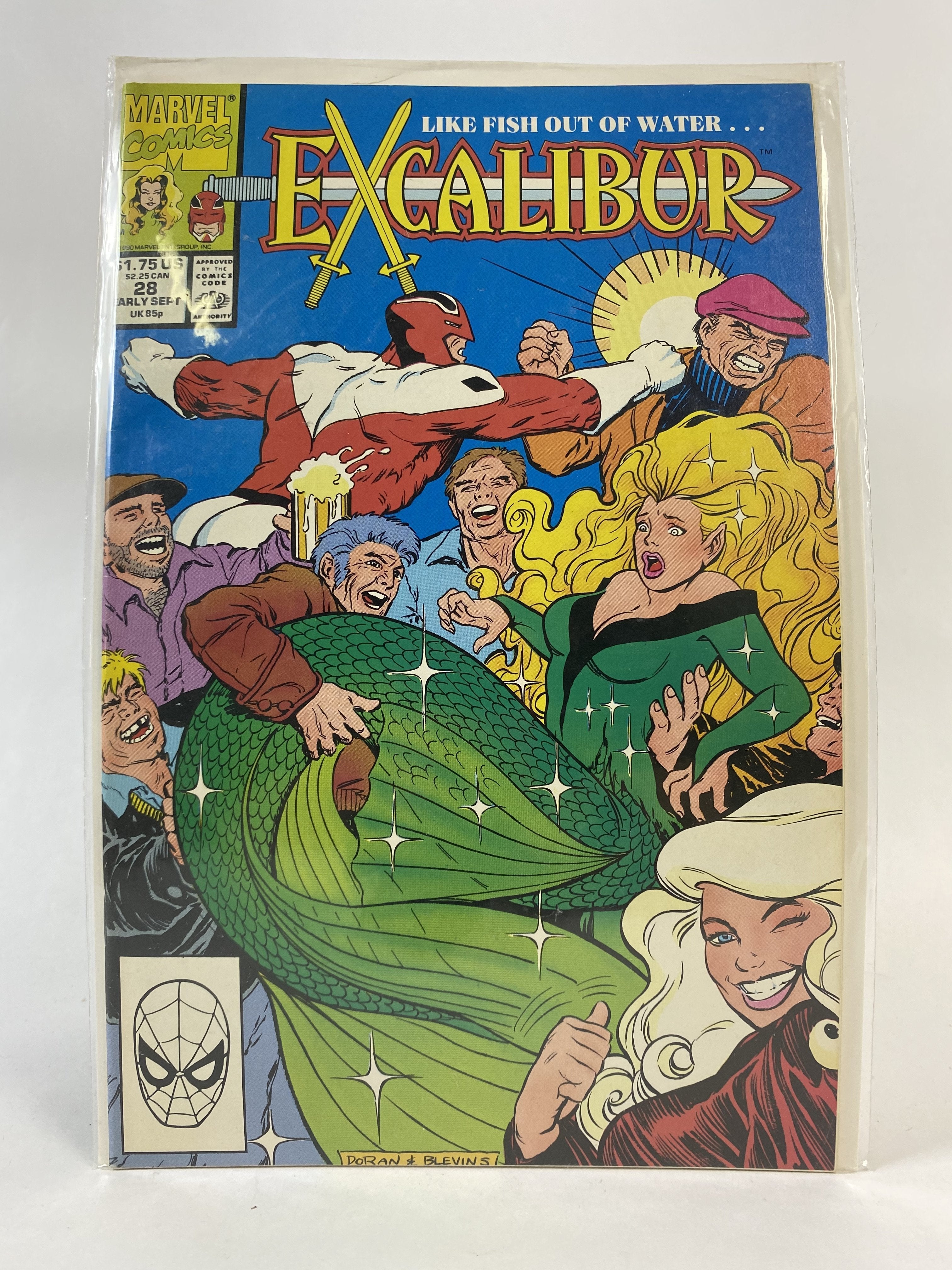 Excalibur 28 Early Sept Marvel comics