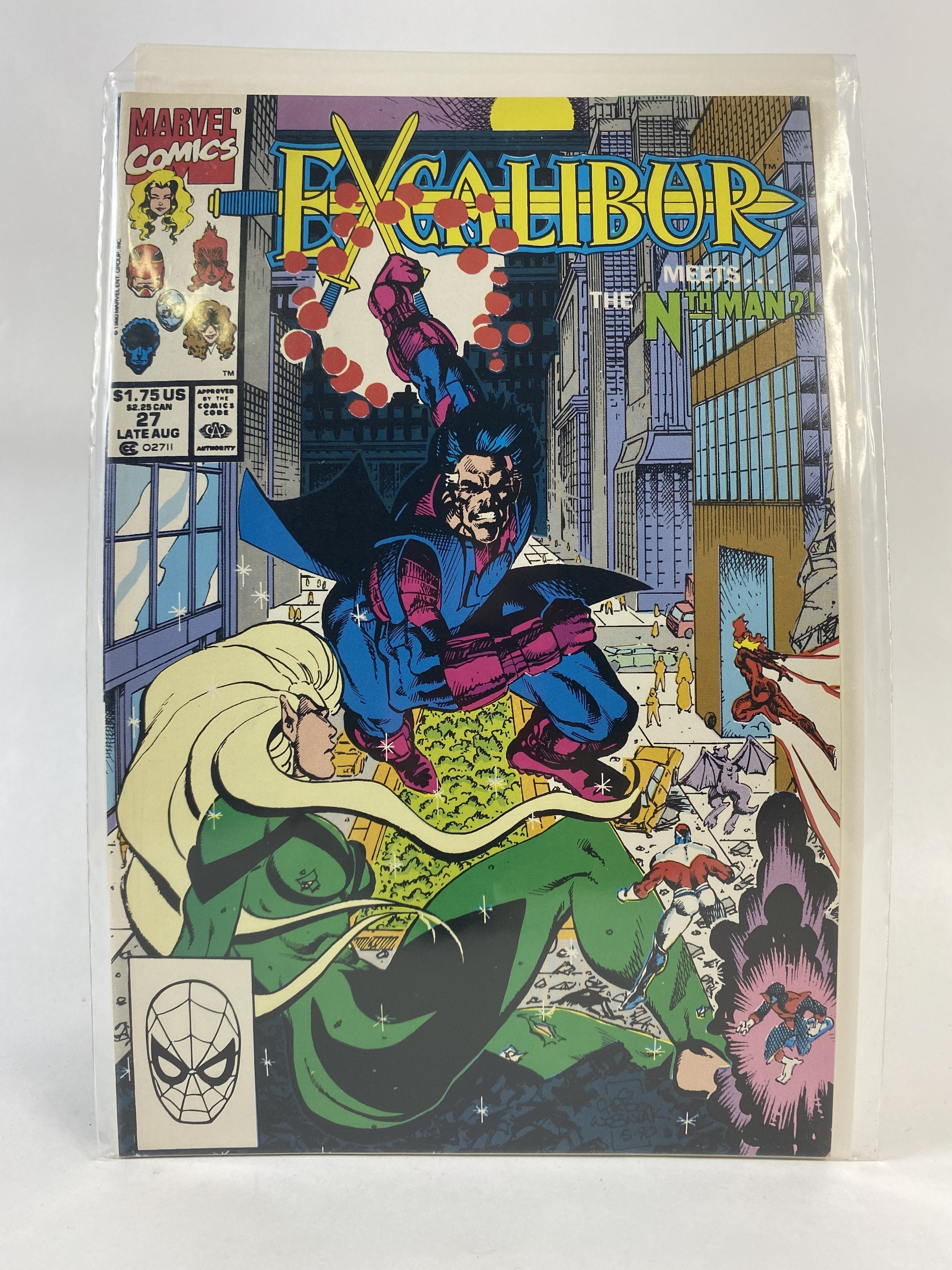 Excalibur 27 Late Aug Marvel Comics