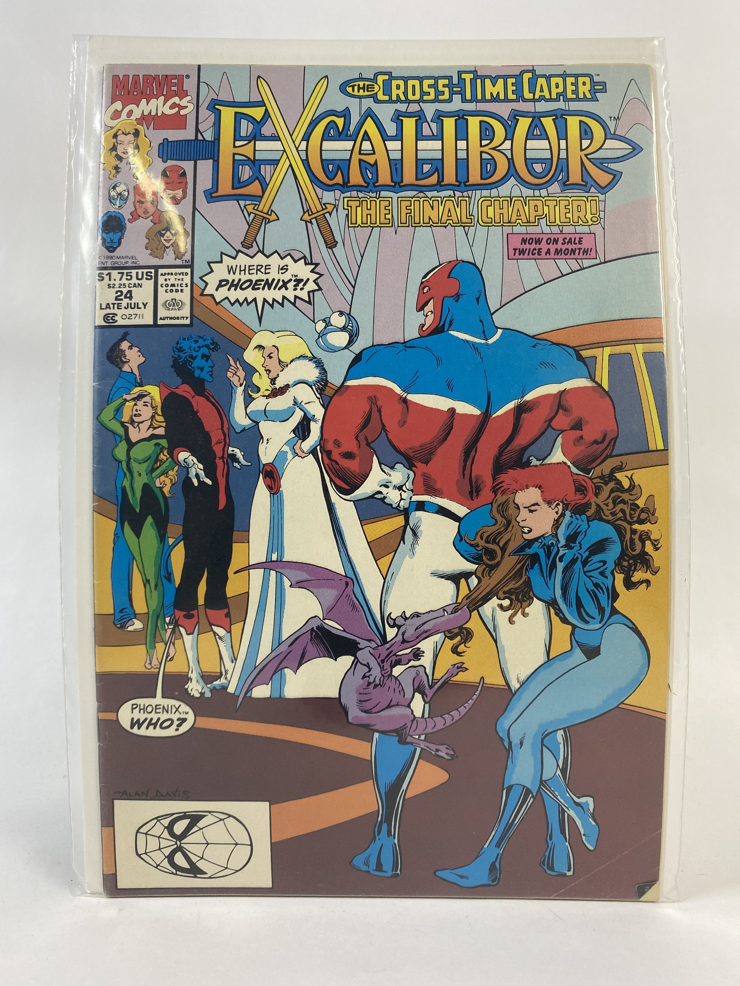 Excalibur The final chapter 24 late July Marvel comics