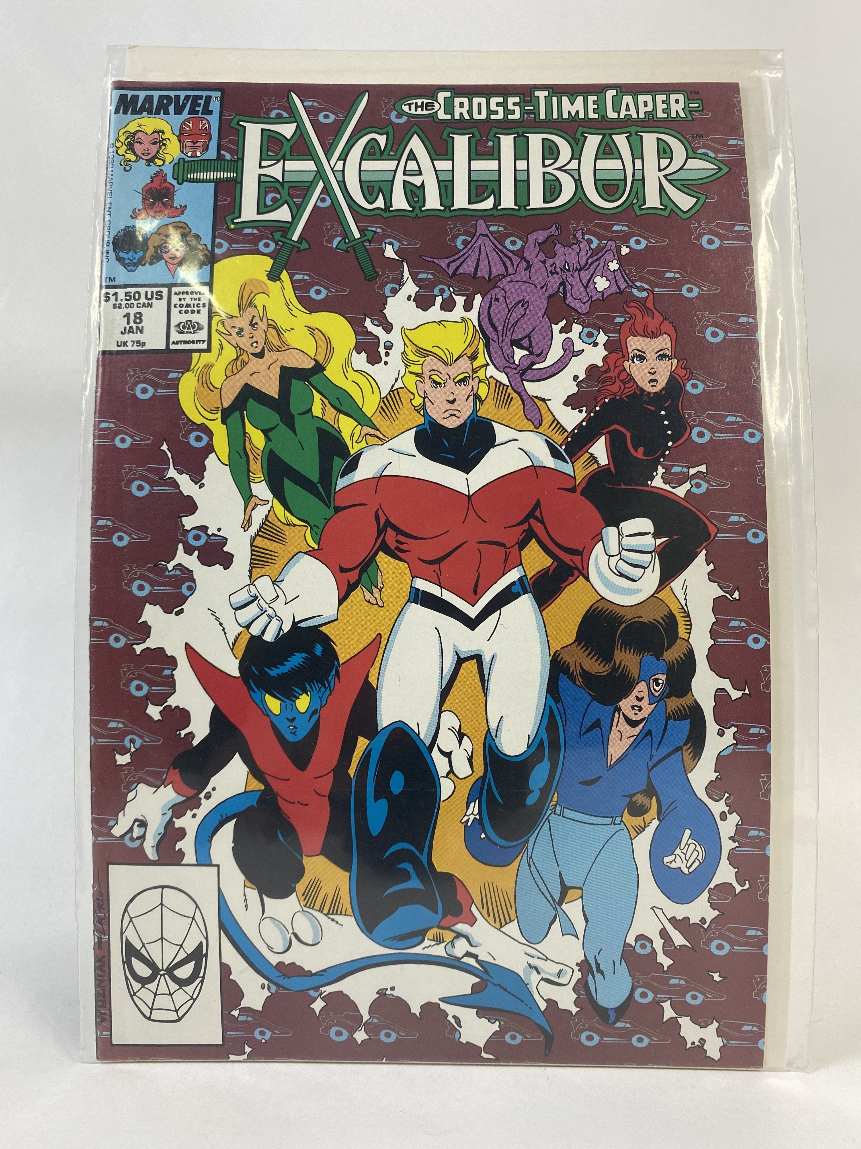 Excalibur 18 Jan Marvel Comics