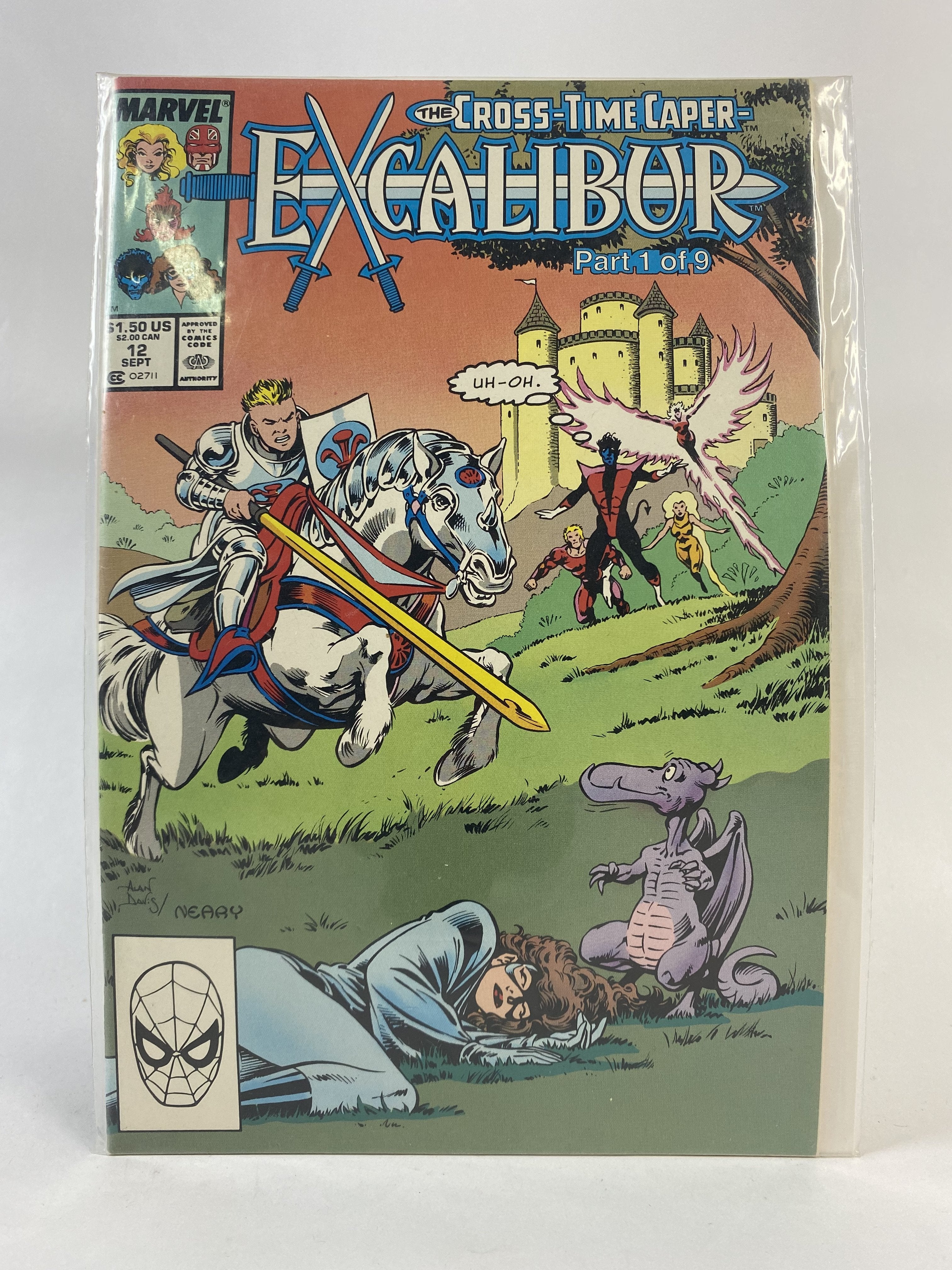 Excalibur part 1 of 9 12 Sept Marvel comics