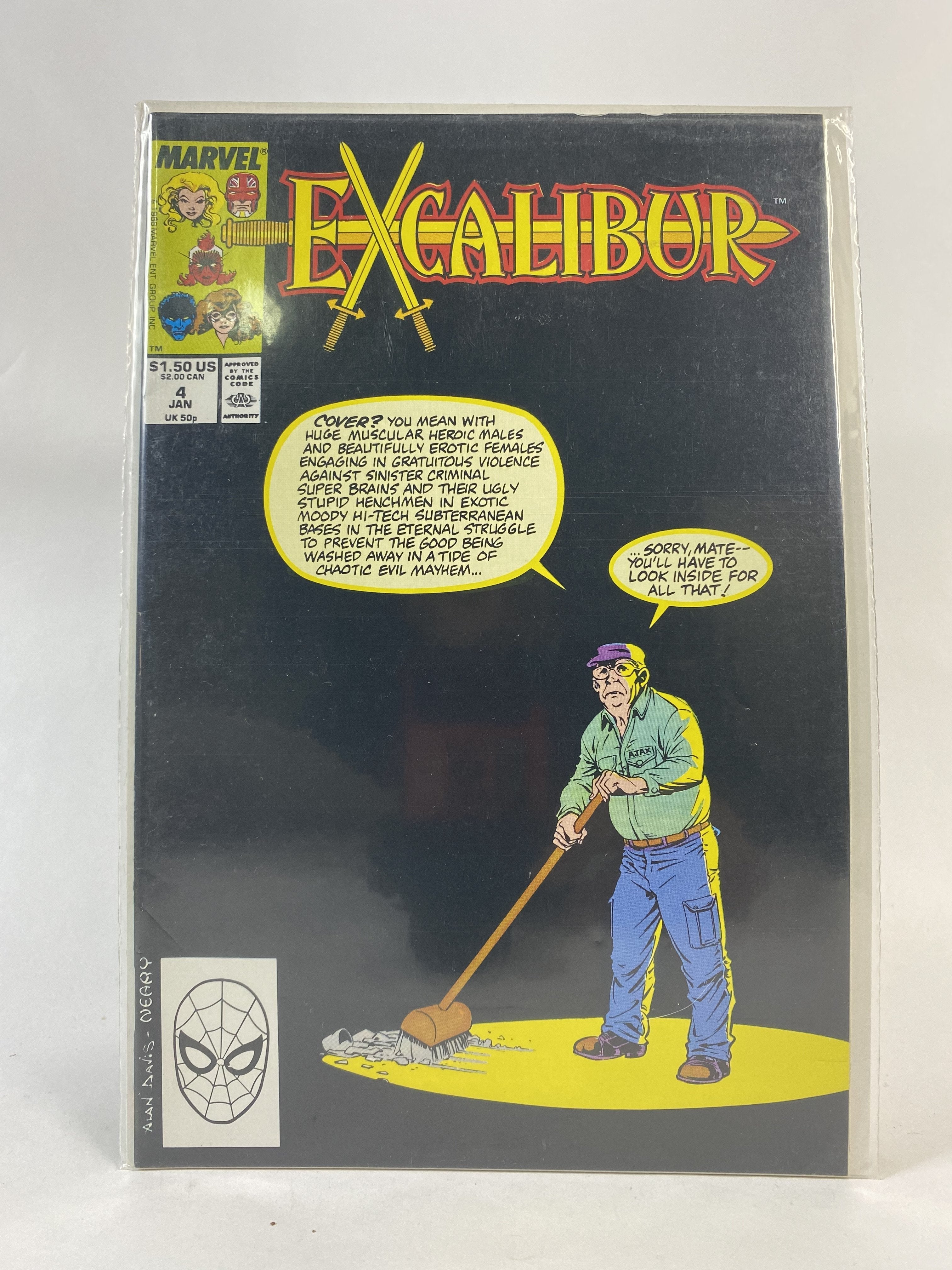 Excalibur 4 Jan Marvel comics