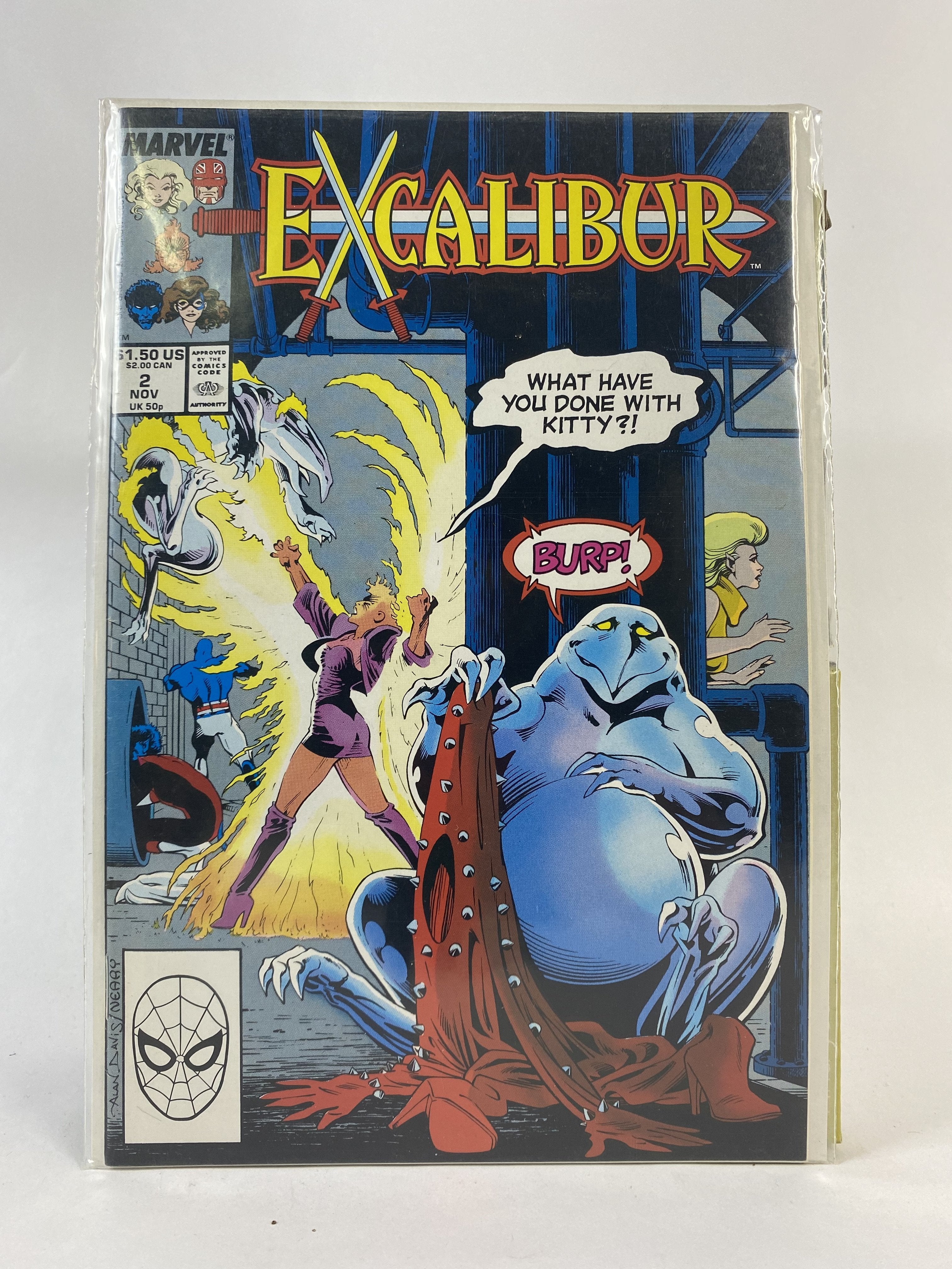 Excalibur 2 Nov Marvel Comics