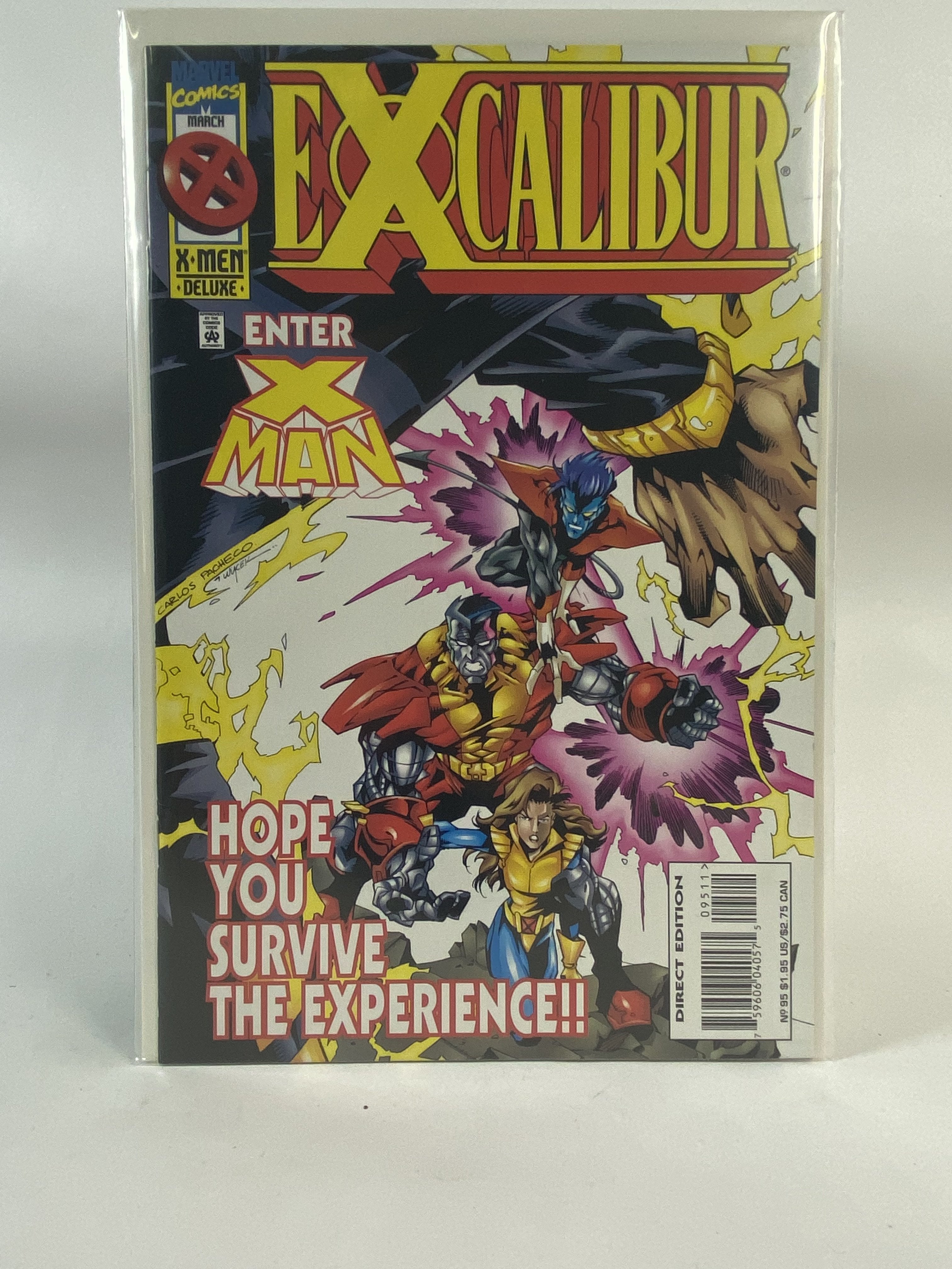 Excalibur Enter xman march Marvel comics