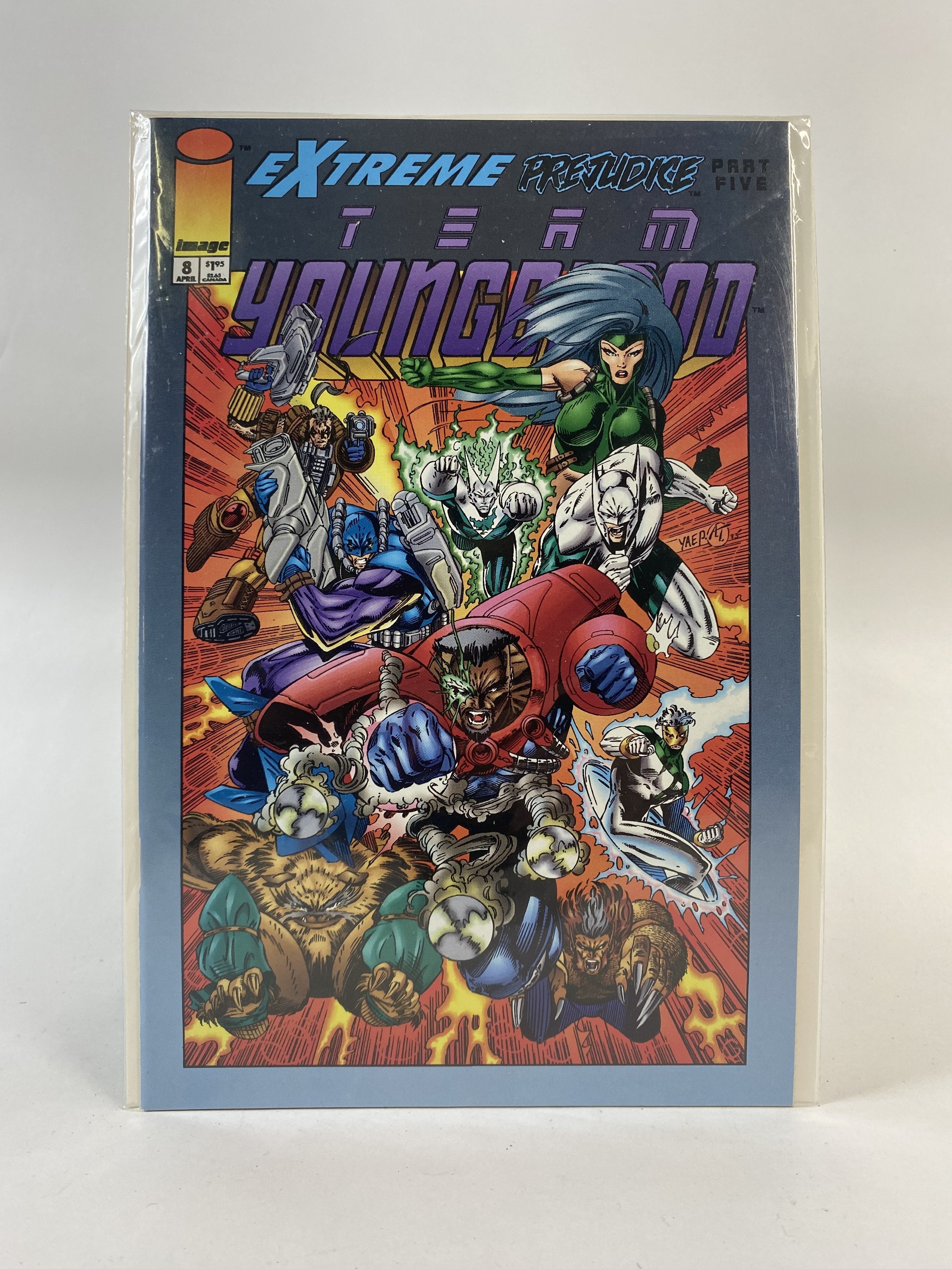 Team Youngblood Extreme prejudice part 5, 8 April image comics