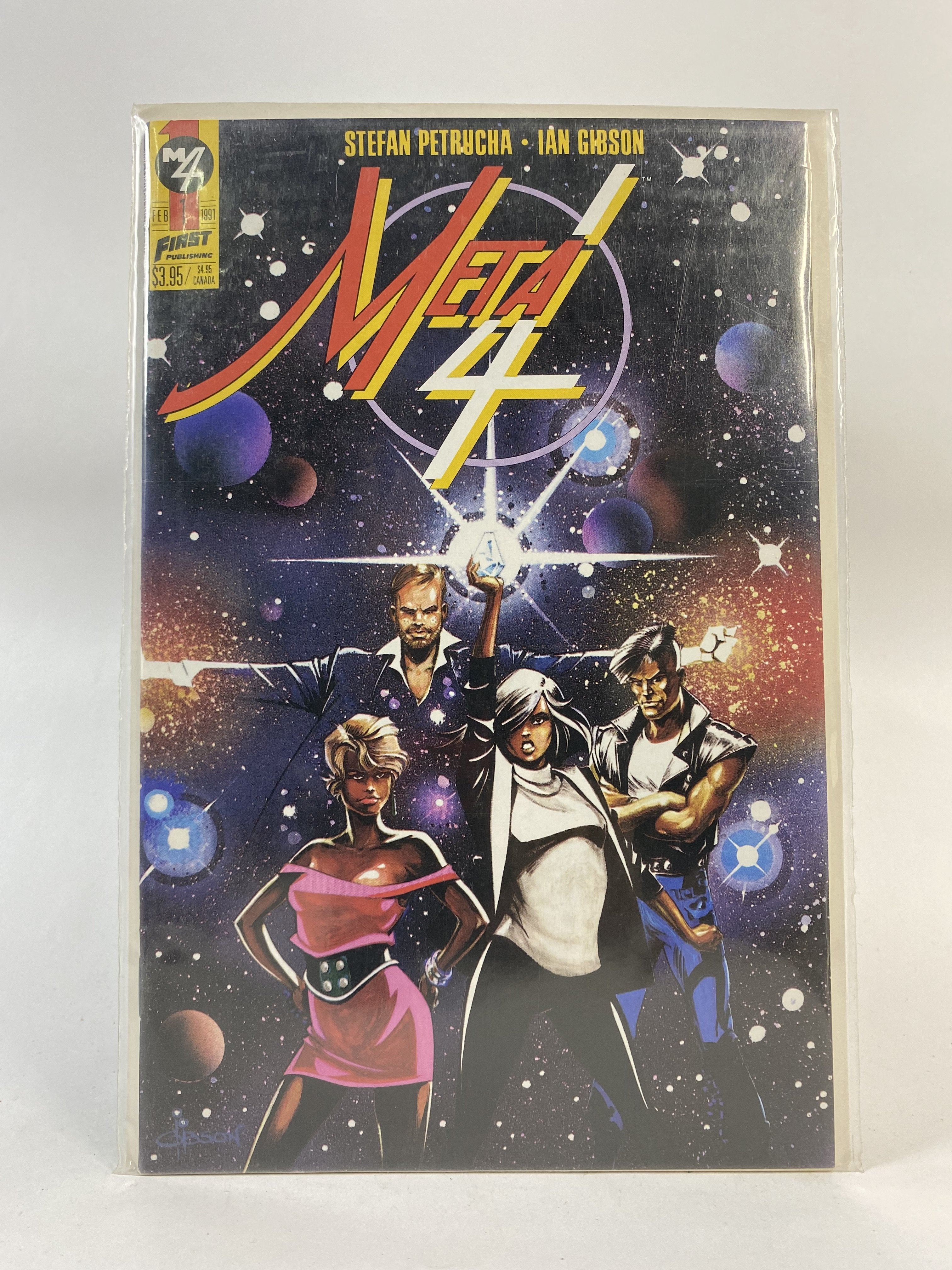 Metal 4 Feb 1 1991 First publishing M4 Comics