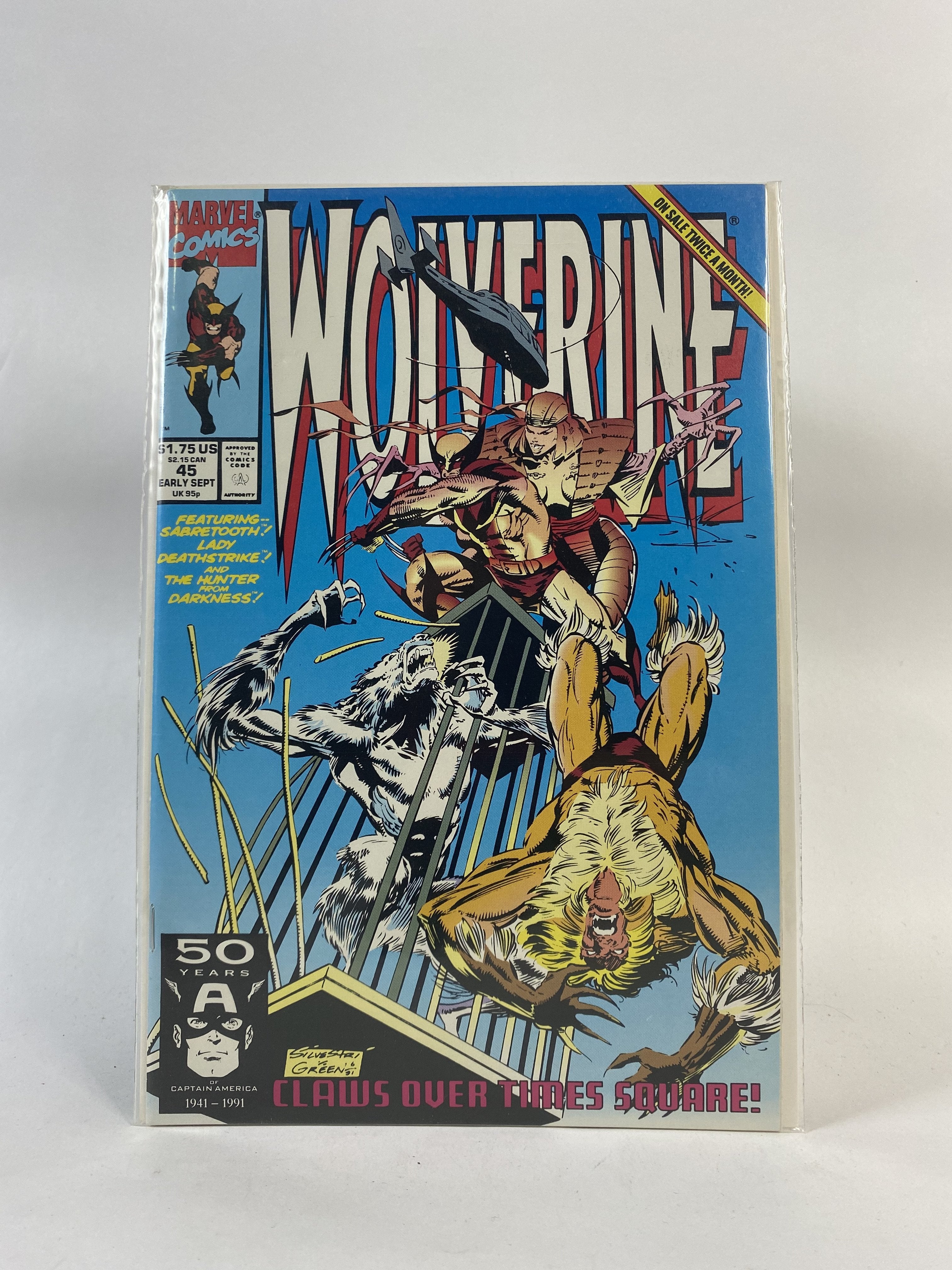 Wolverine 45 Early sept Marvel comics