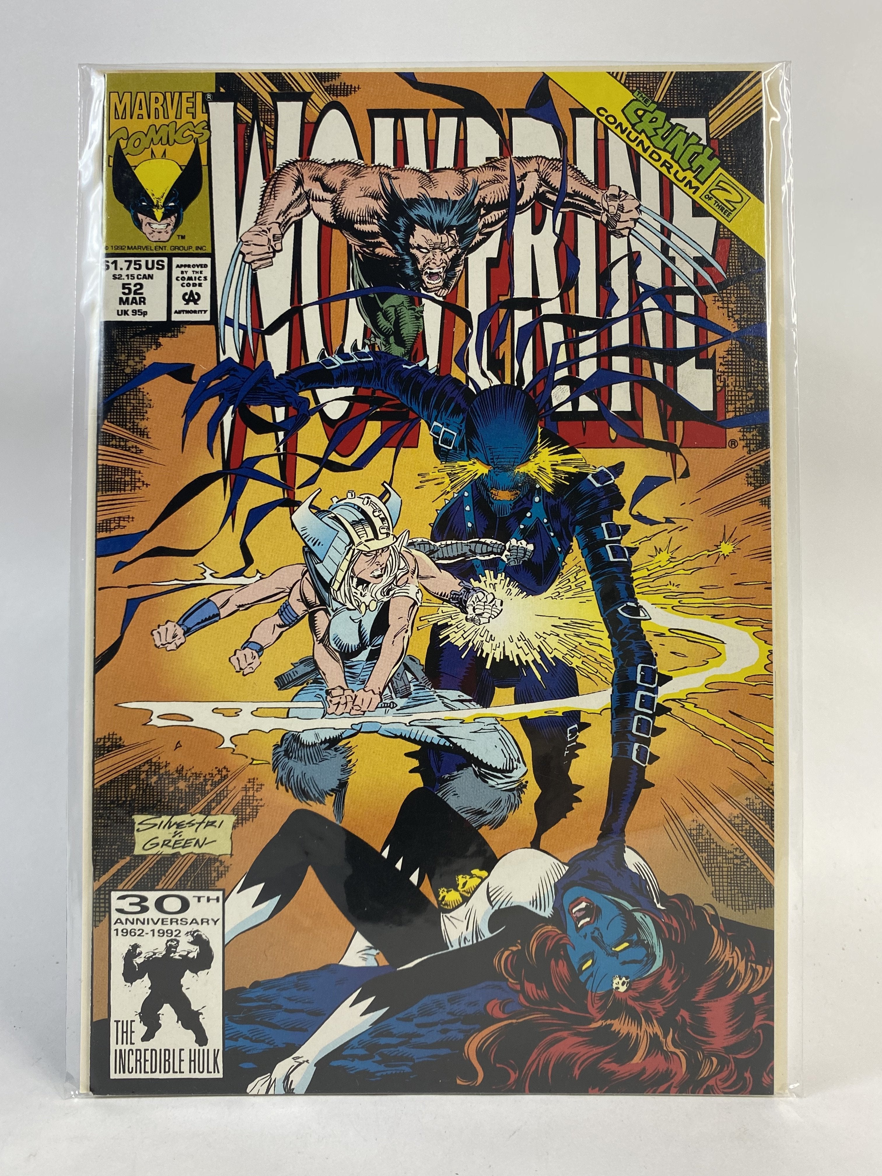 Wolverine 52 Mar Marvel comics