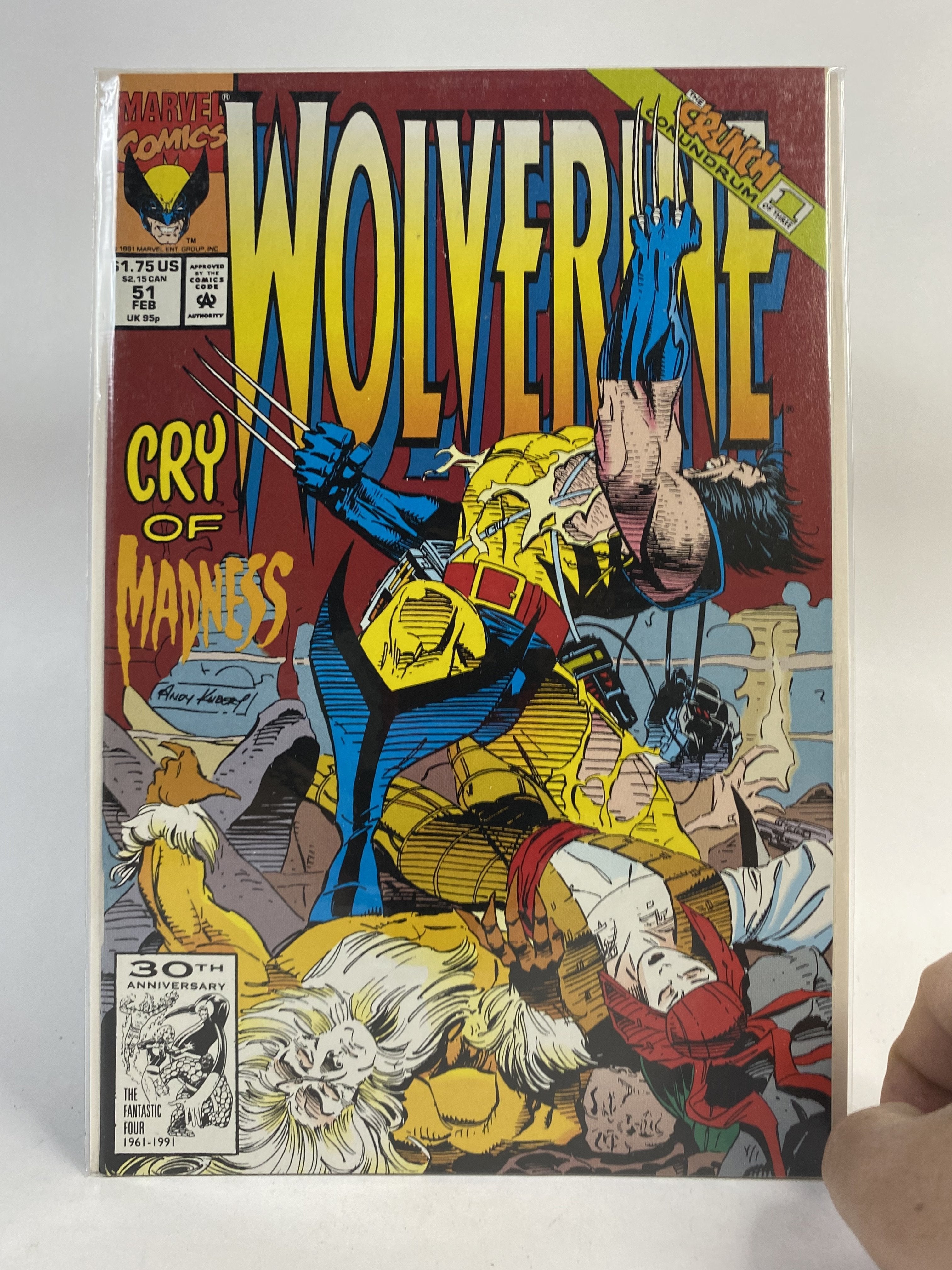 Wolverine 51 Feb Marvel comics