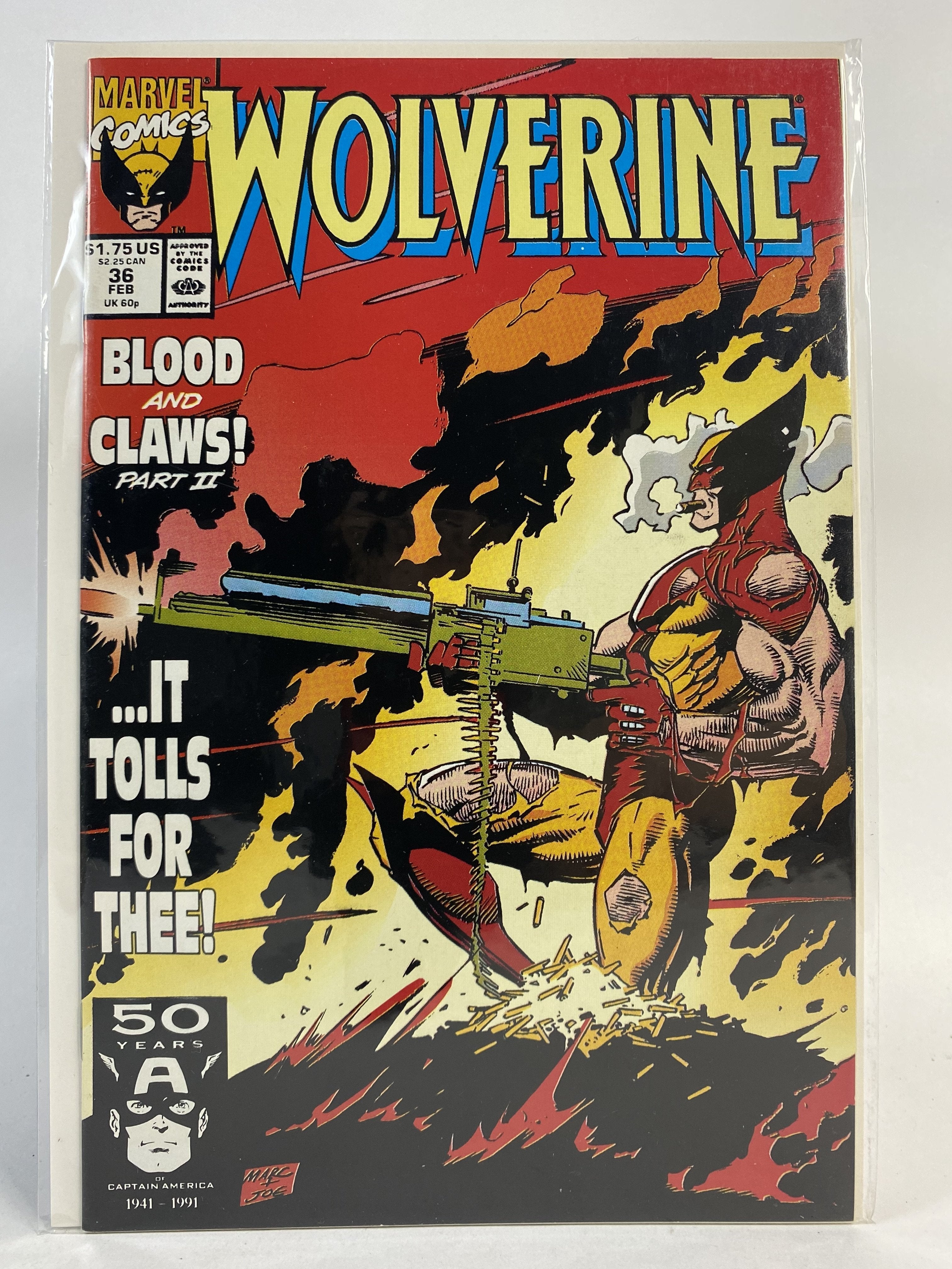 Wolverine 36 Feb Marvel comics