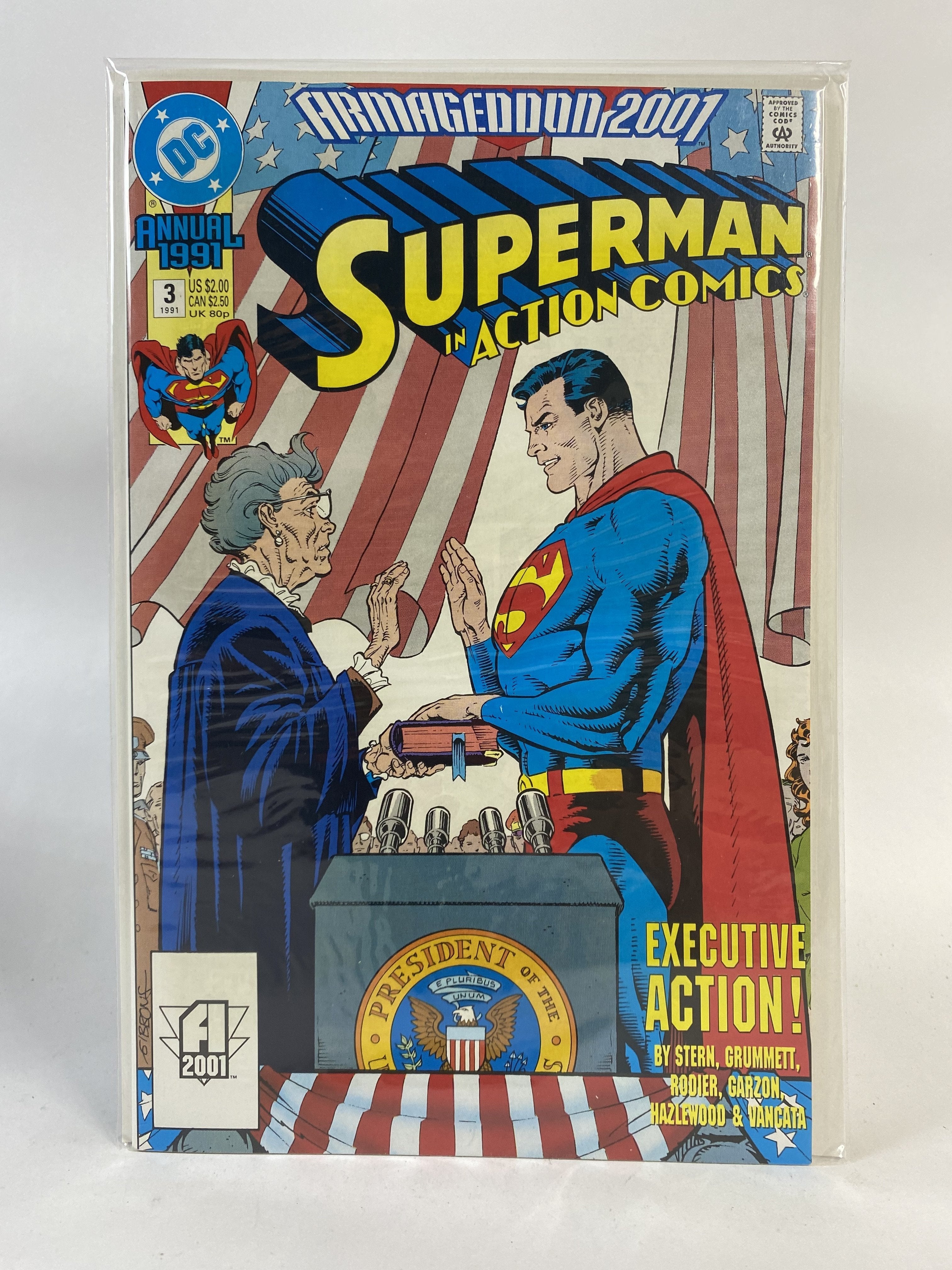 Superman in action comics 3 Annual 1991 DC COMICS