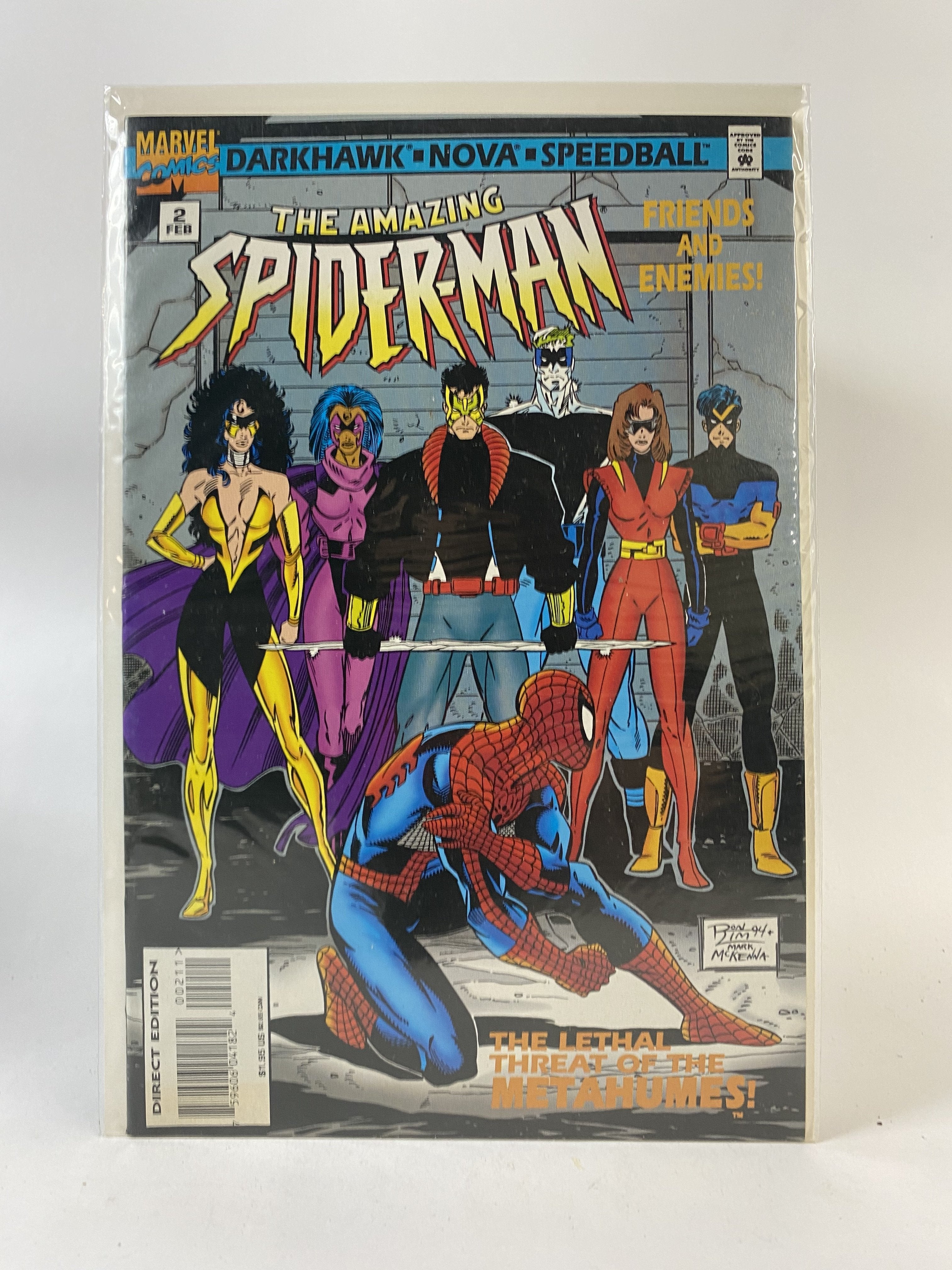 The amazing spiderman Friends and enemies Marvel comics
