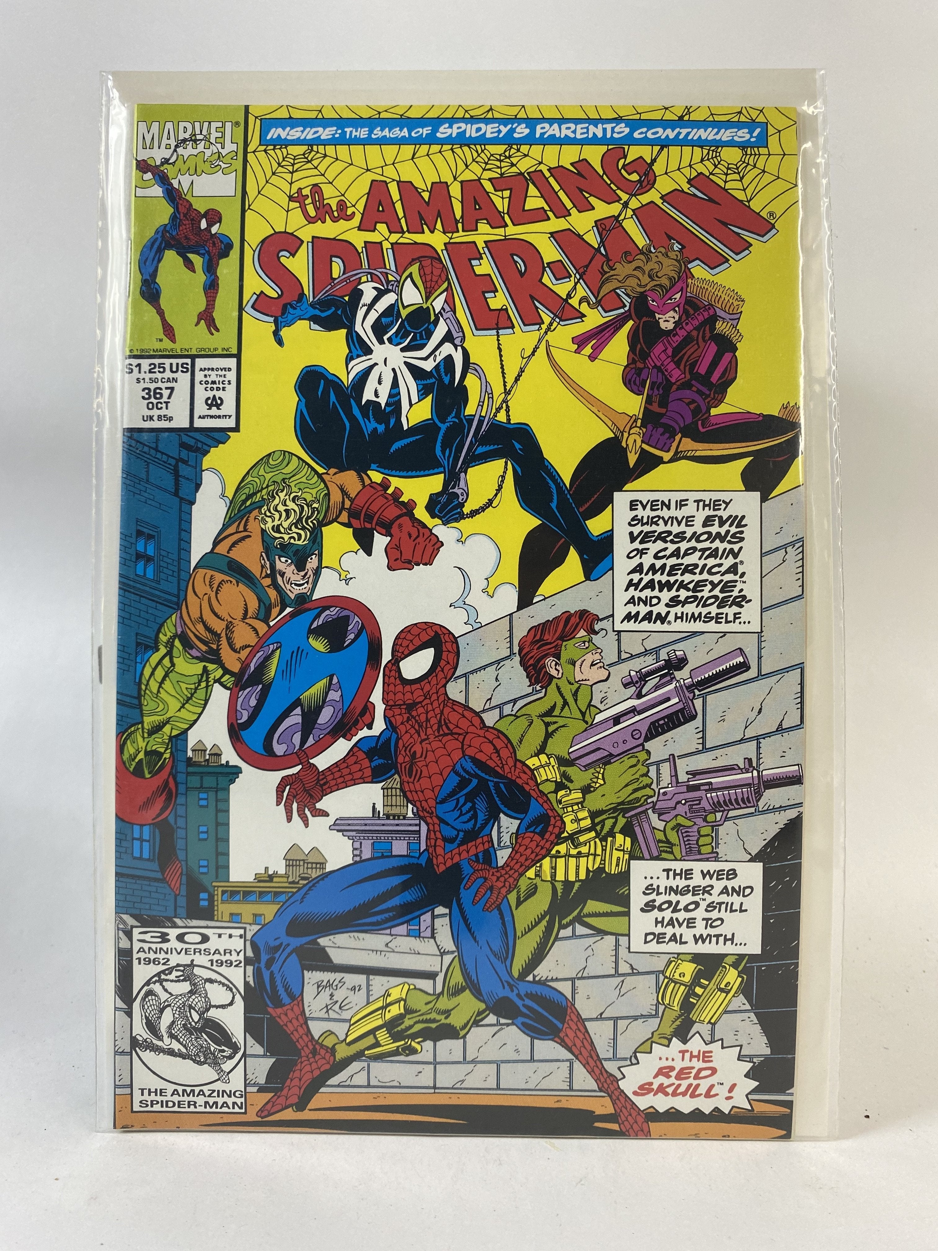 The amazing Spiderman 367 Oct Marvel comics
