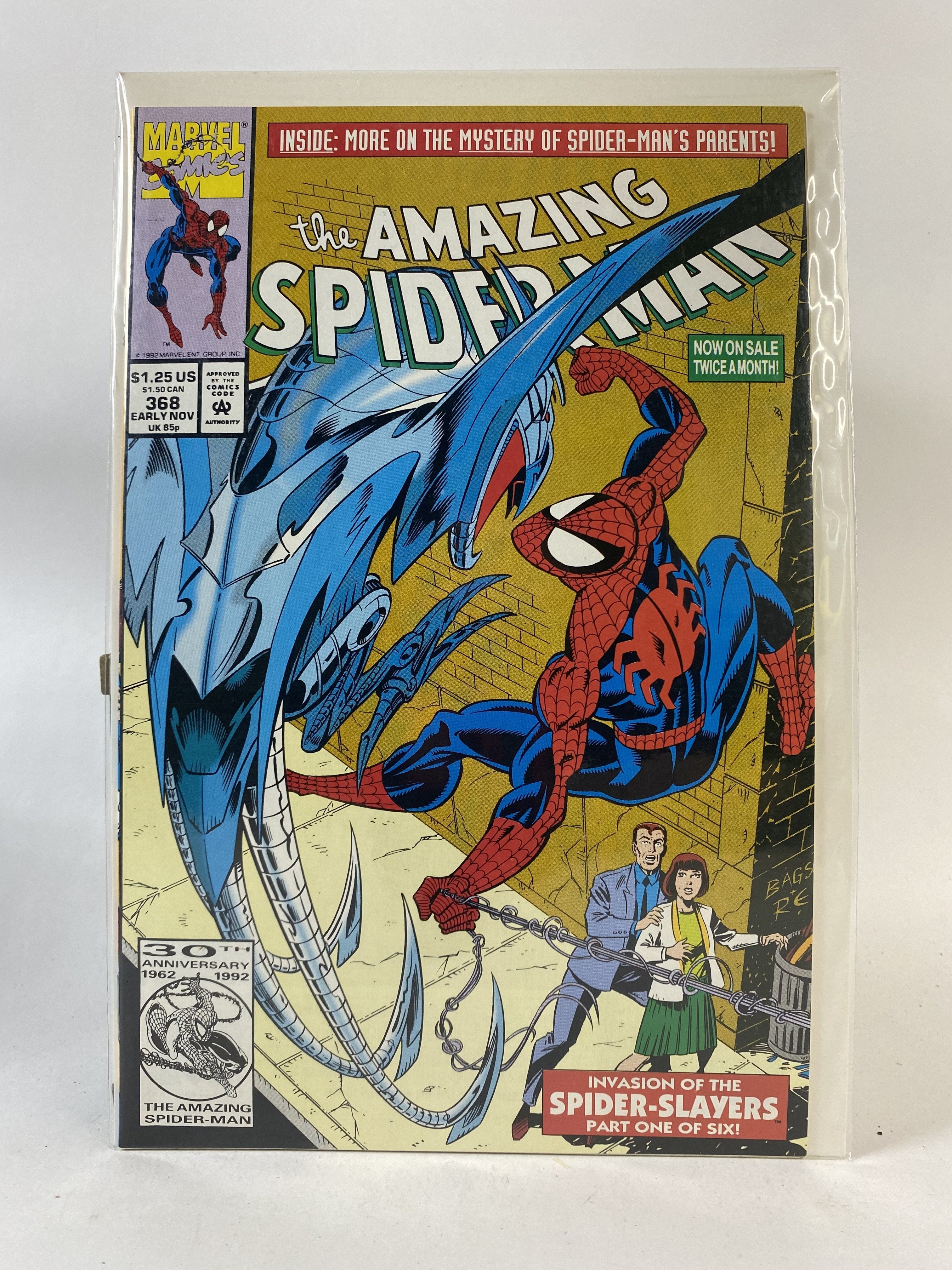The amazing spiderman 368 early Nov Marvel comics