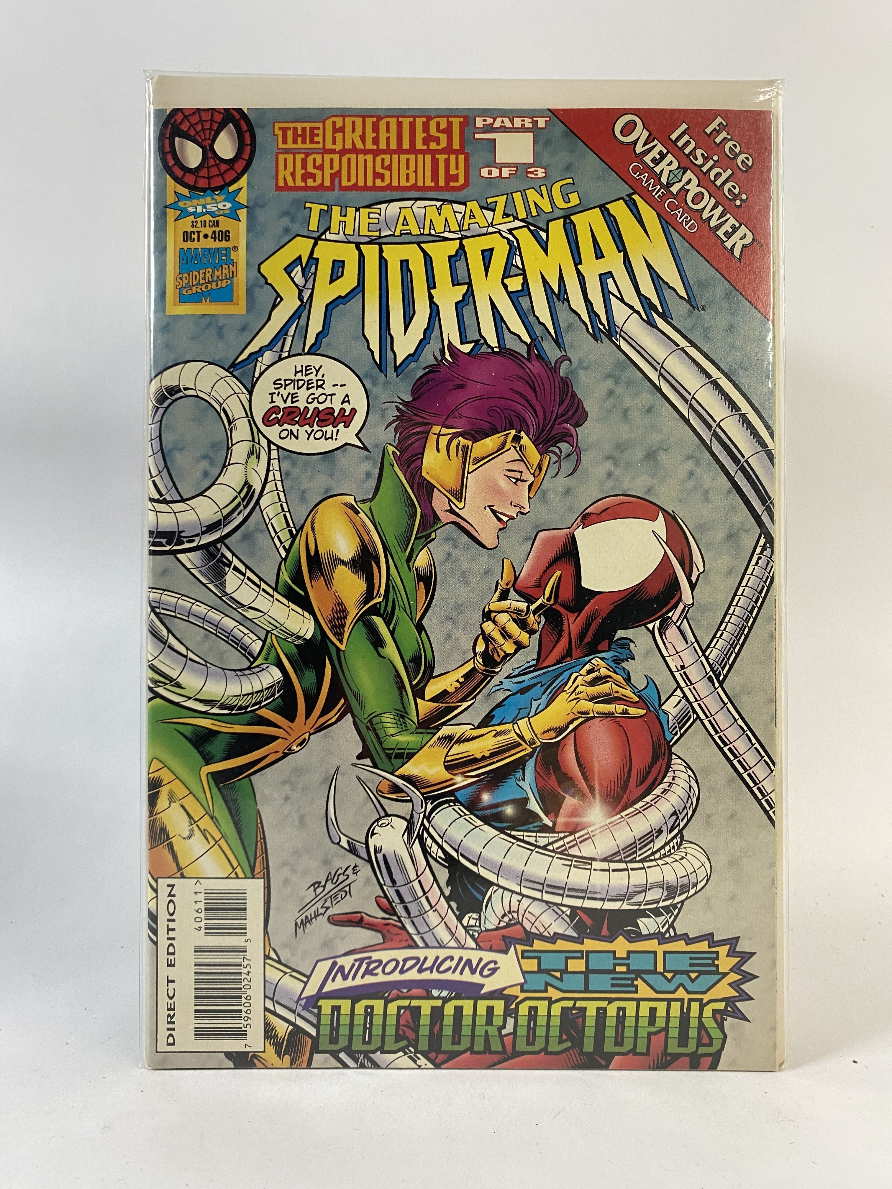 The amazing Spiderman 406 Oct Marvel comics