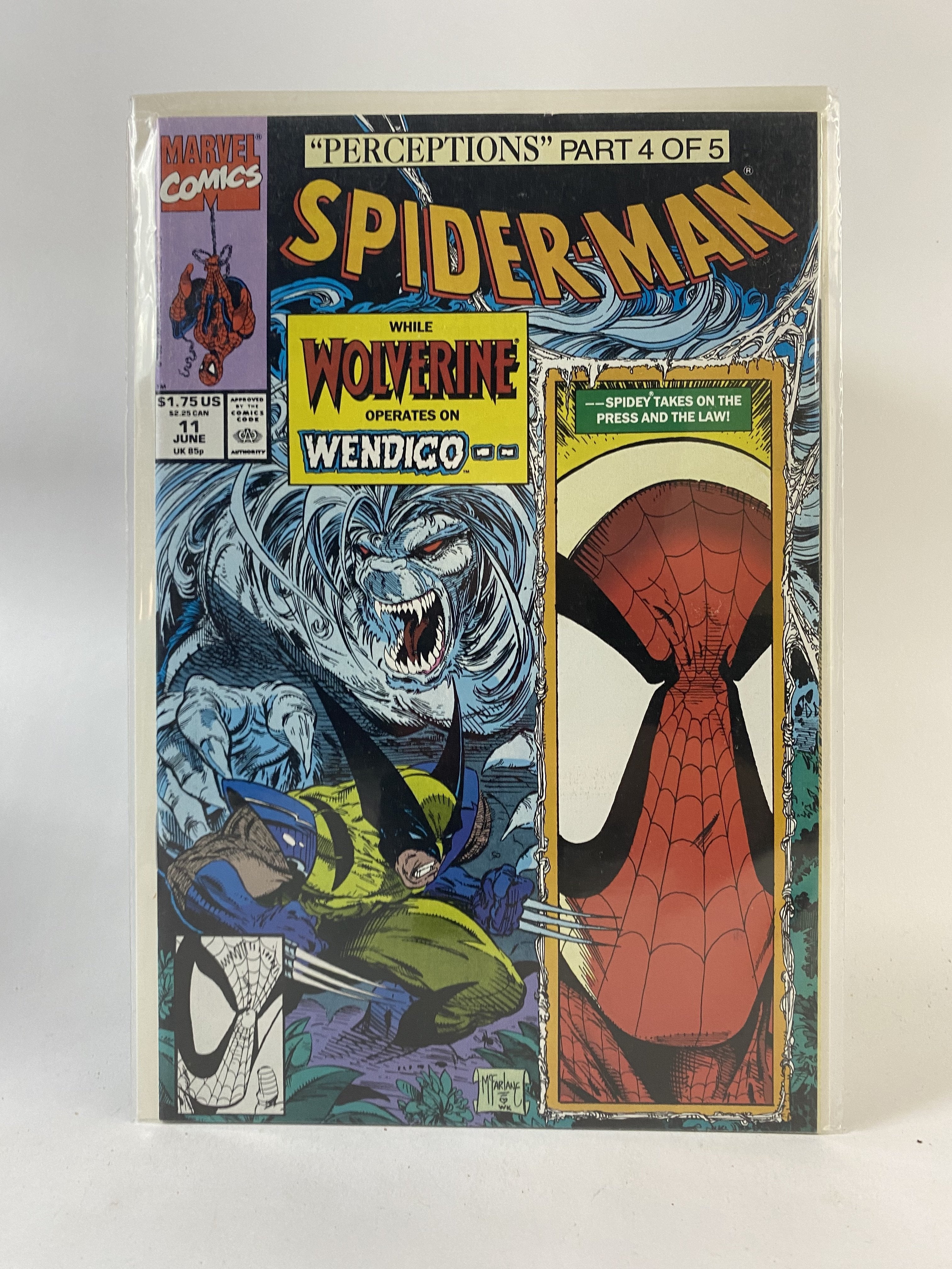 Spiderrman 11 June marvel comics