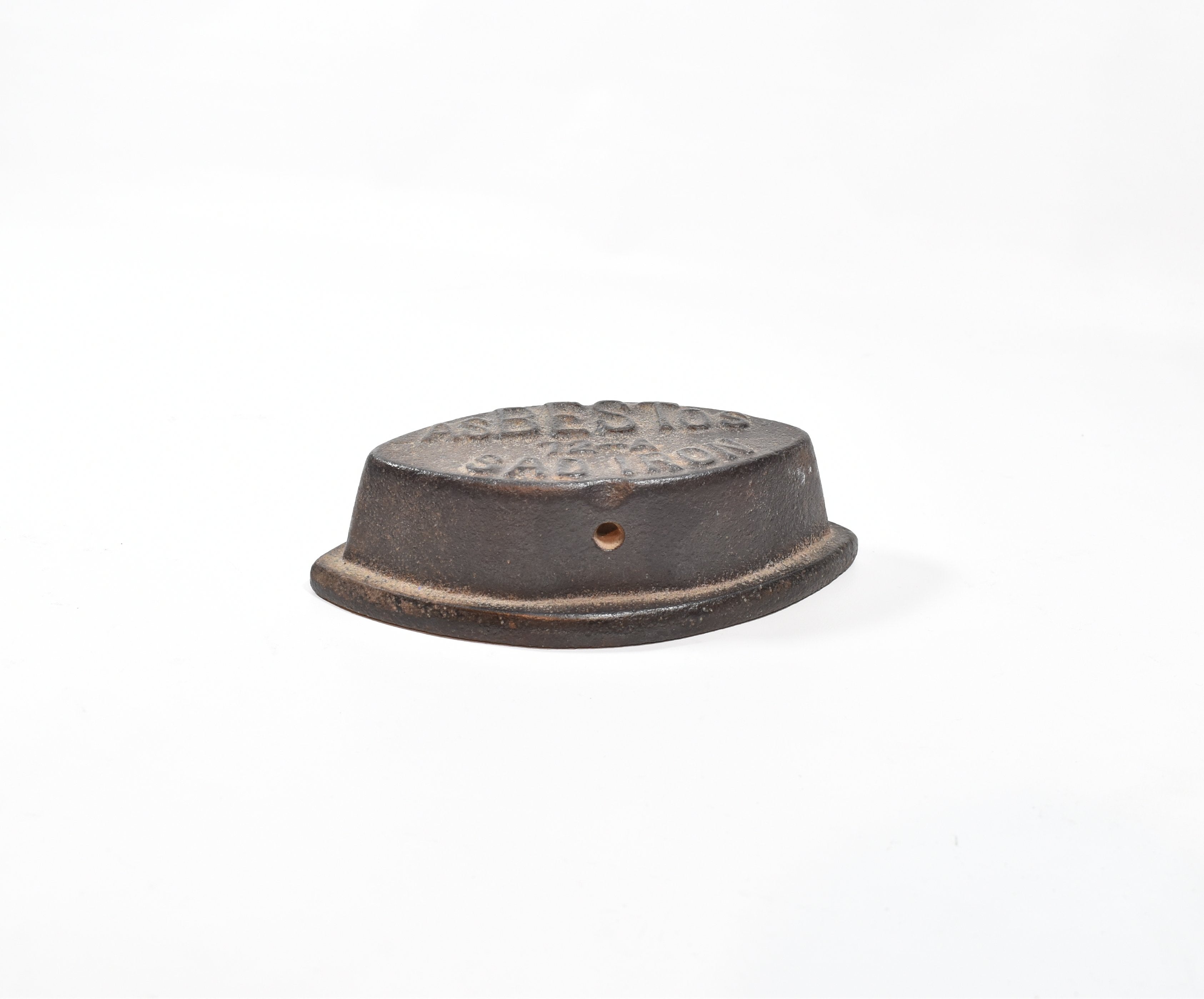 Antique Asbestos Sad Iron 72-A. Missing Handle Super Rare