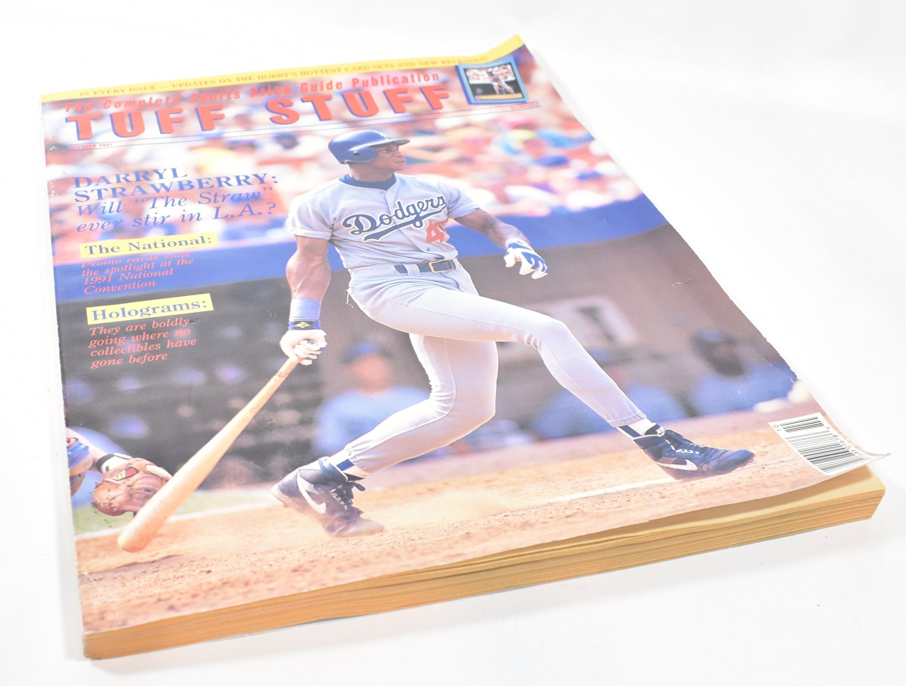 Tuff Stuff Magazine October 1991 Darryl Strawberry
