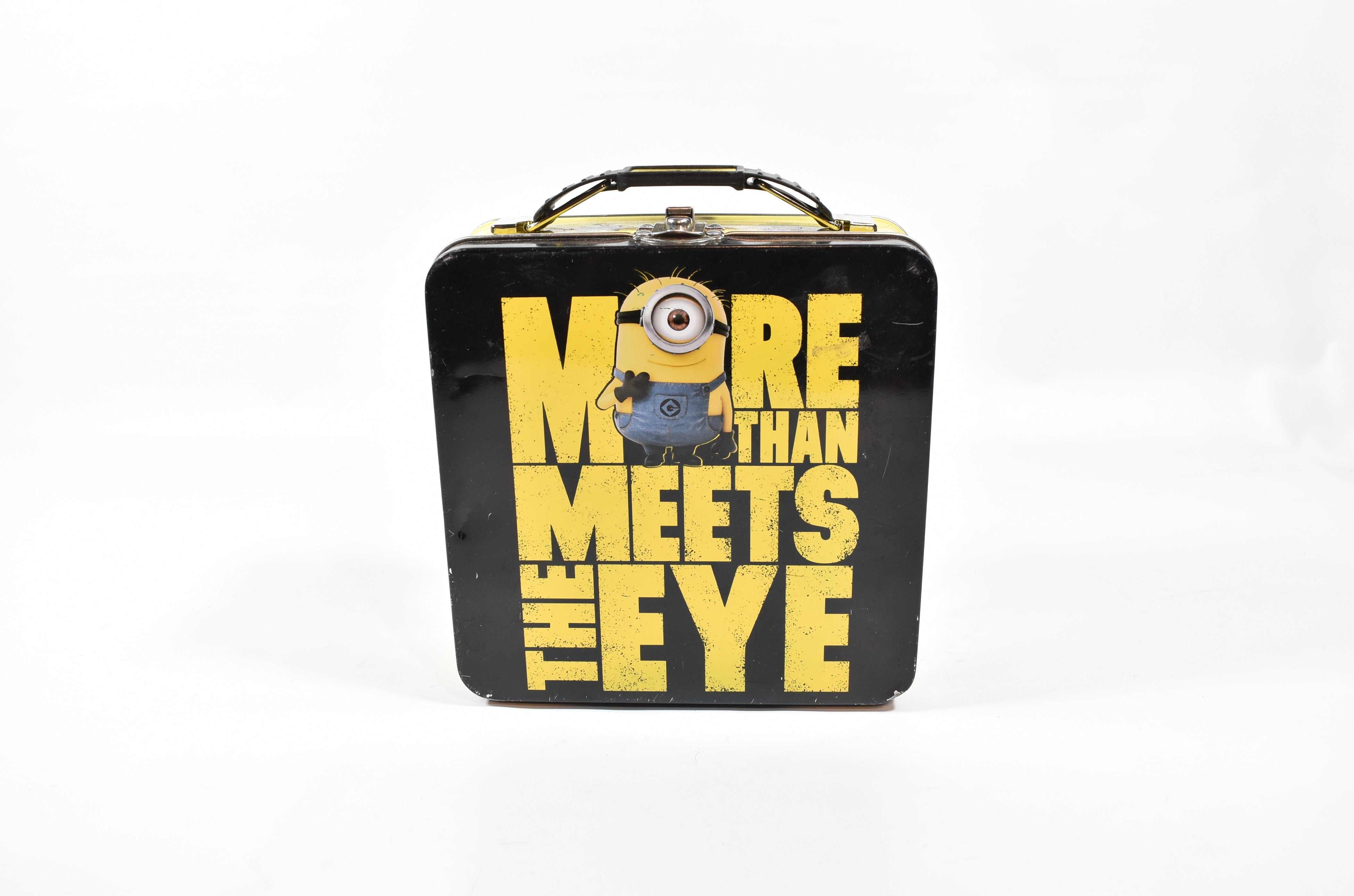 Minions Lunch box Tin collectible Lunch tin Universal Studios Exclusive Used