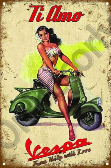 Tin Metal Sign Wall Decorative NEW 2022 0973