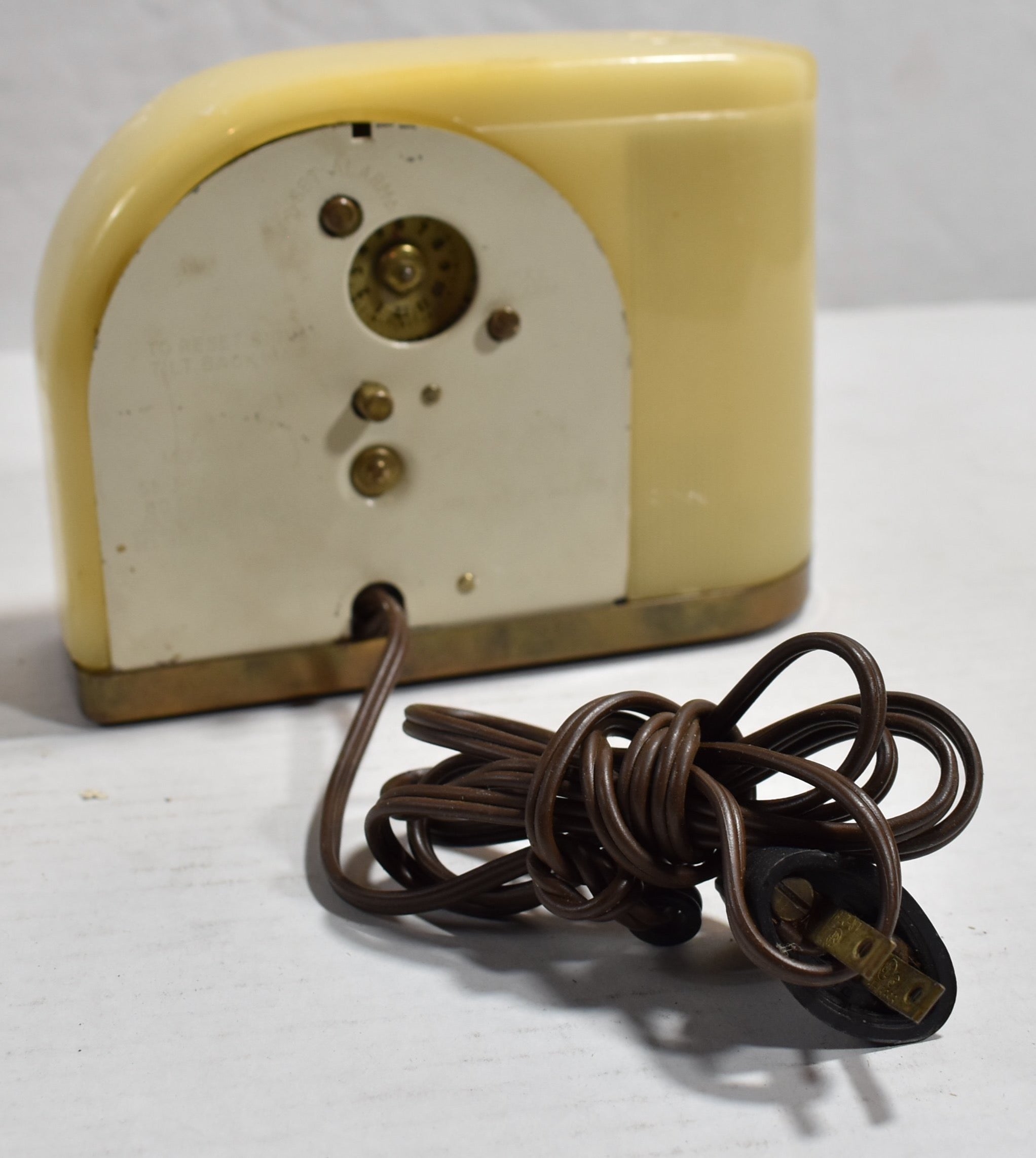 Vintage Alarm Clock Moon Beam S5-j-115 Westelox Clock