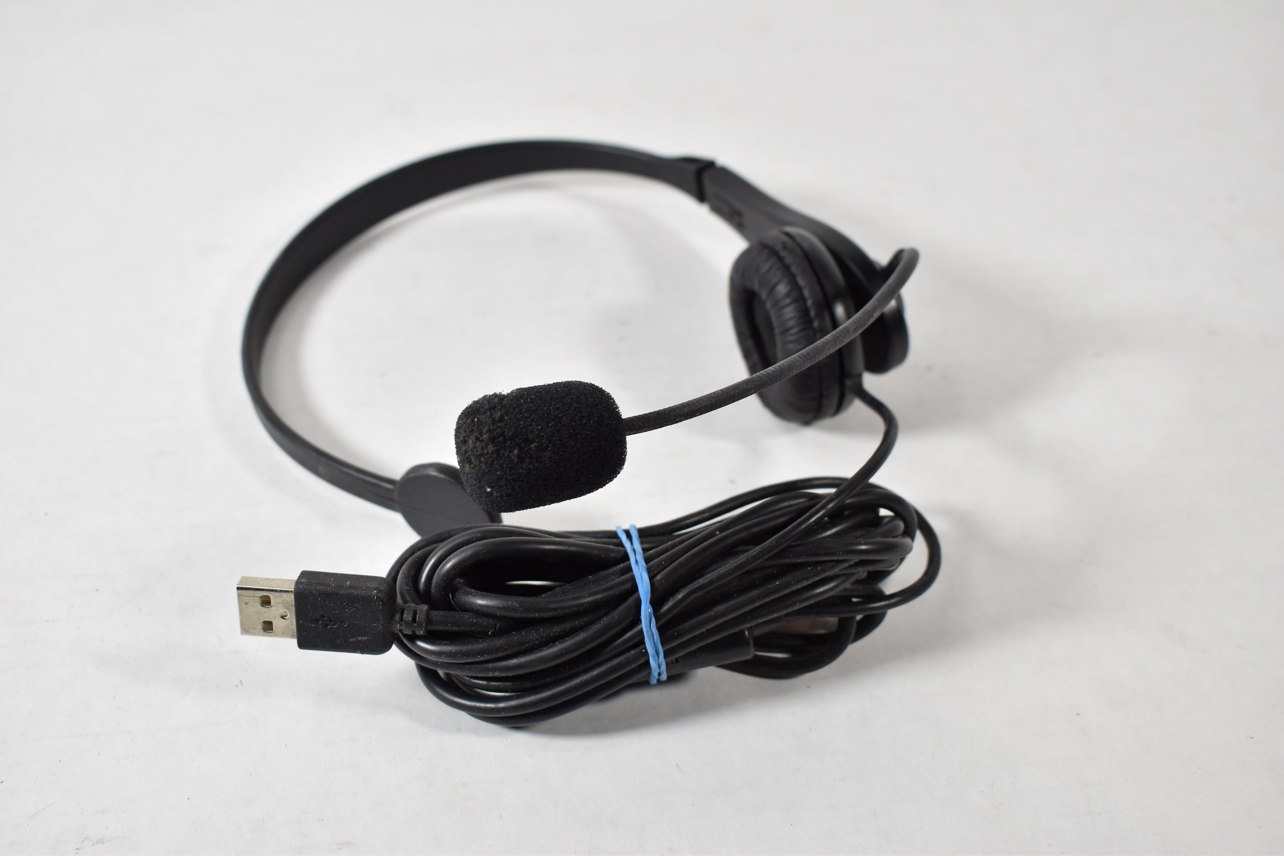 USB Head Set Microphone USED Black PlayStation