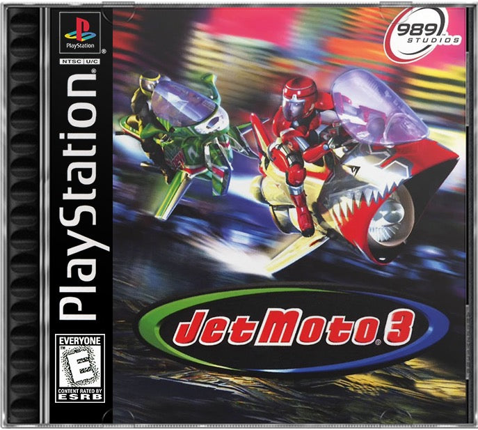 Jet Moto 3 PS1 Sony Playstation 1 Used Video Game