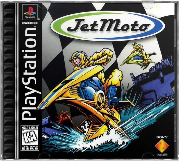 Jet Moto PS1 Sony Playstation 1 Used Video Game