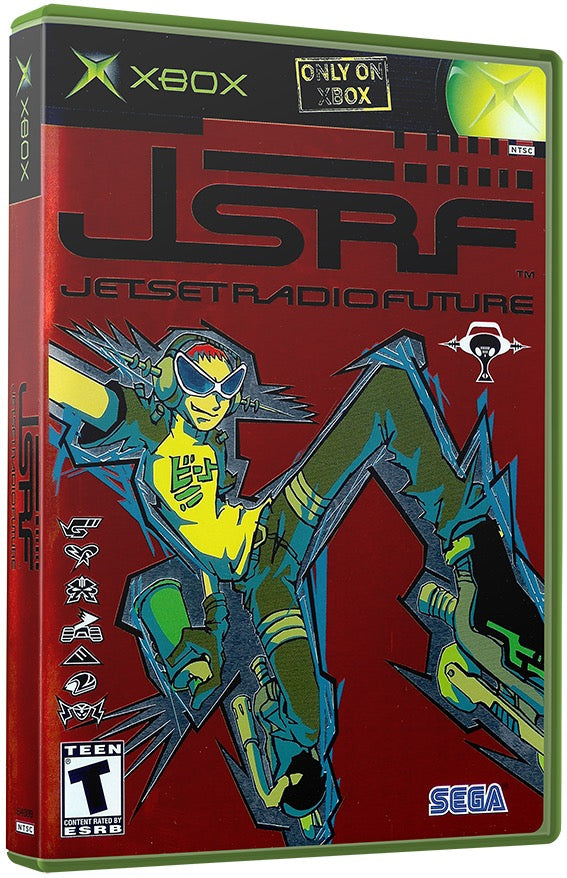 Jet Set Radio Future Used Microsoft XBOX Original Video Game