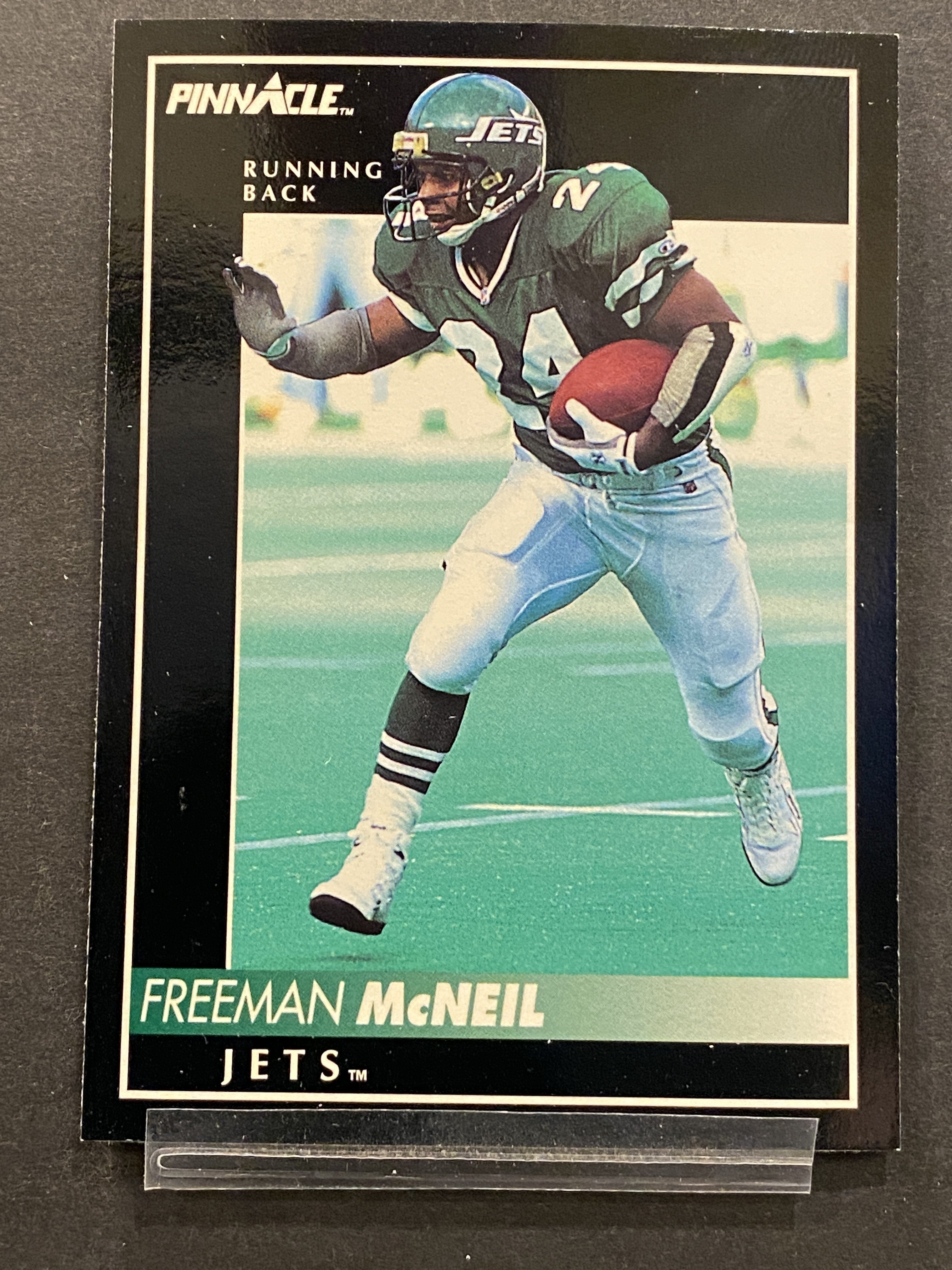 Freeman McNeil Pinnacle Football Card