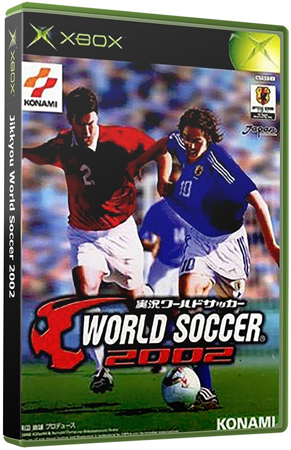 Jikkyou World Soccer 2002 (Japan) Microsoft XBOX Original Video Game