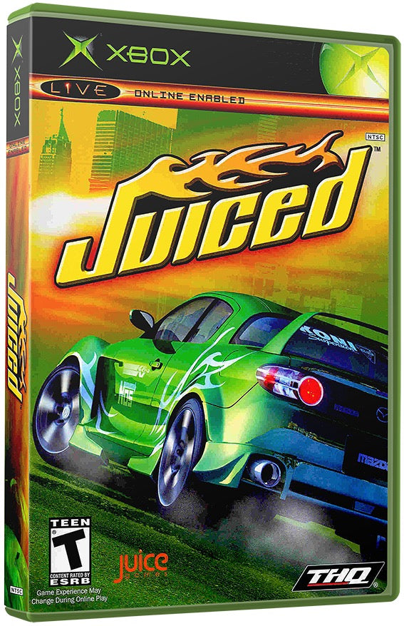 Juiced Used Microsoft XBOX Original Video Game
