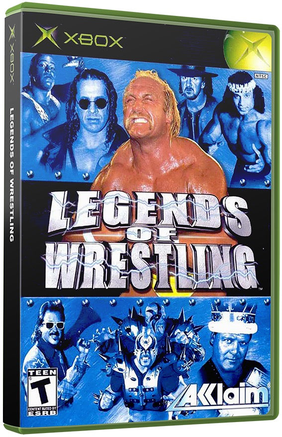 Legends of Wrestling Used Microsoft XBOX Original Video Game
