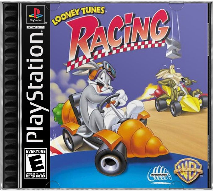 Looney Tunes Racing PS1 Sony Playstation 1 Used Video Game