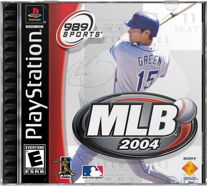 MLB 2004 PS1 Sony Playstation 1 Used Video Game