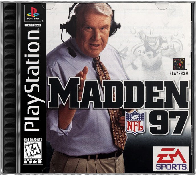 Madden NFL 97 PS1 Sony Playstation 1 Used Video Game