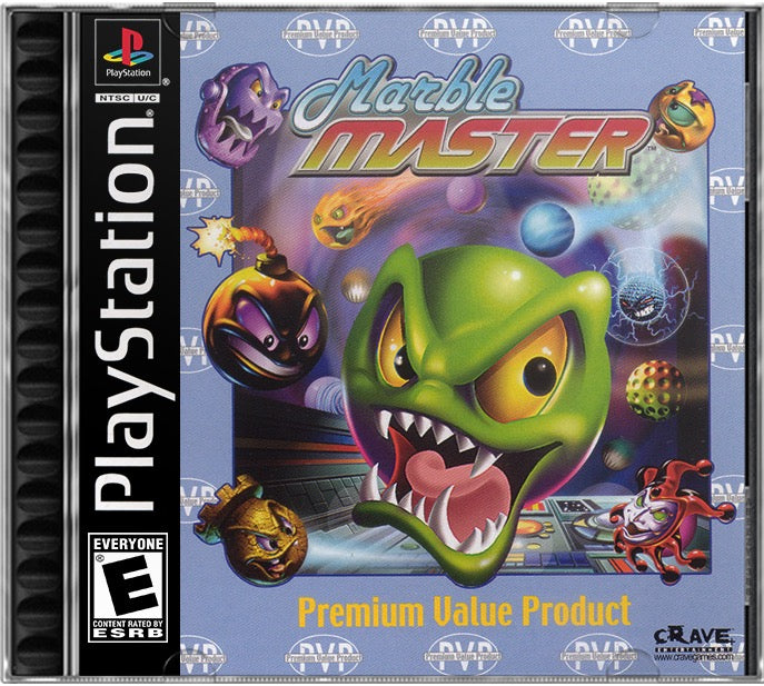 Marble Master PS1 Sony Playstation 1 Used Video Game