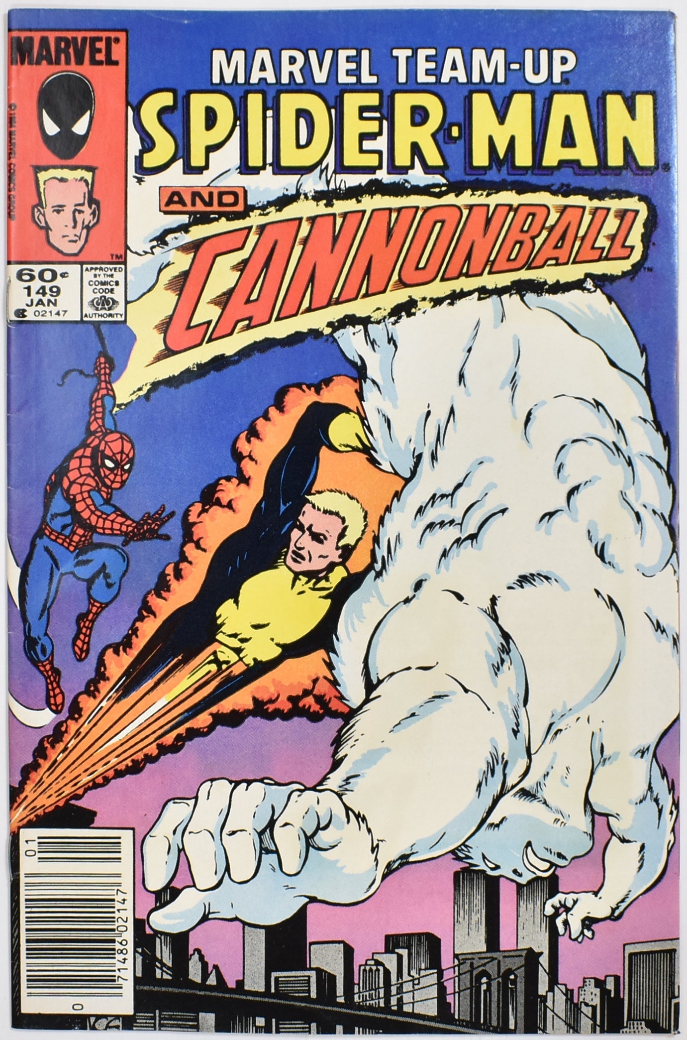 Spider Man And Cannonball 149 Jan Comic Book