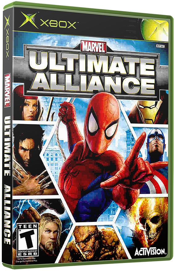 Marvel - Ultimate Alliance Used Microsoft XBOX Original Video Game