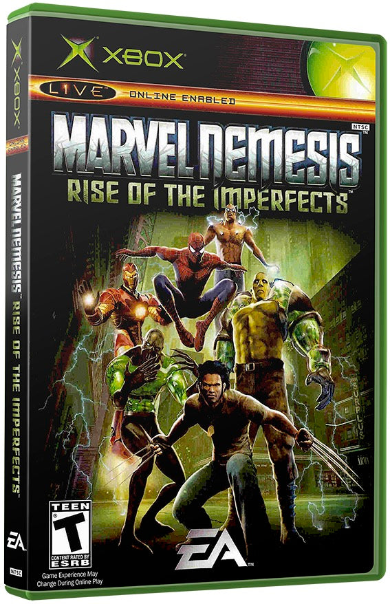 Marvel Nemesis - Rise of the Imperfects Used Microsoft XBOX Original Video Game