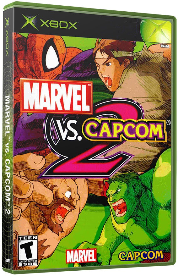 Marvel vs. Capcom 2 Used Microsoft XBOX Original Video Game